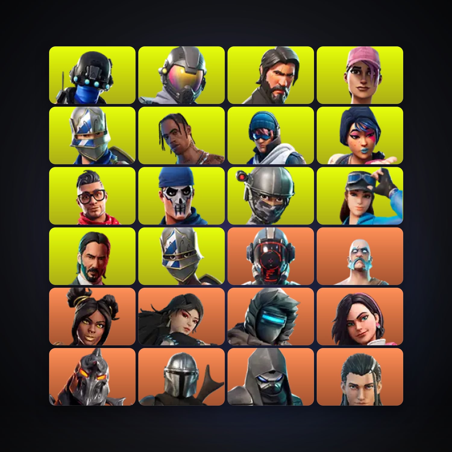 Fortnite | 201 Skins | 2.4K V-Bucks | Level 3253 | 583 Wins — HabibiAccounts