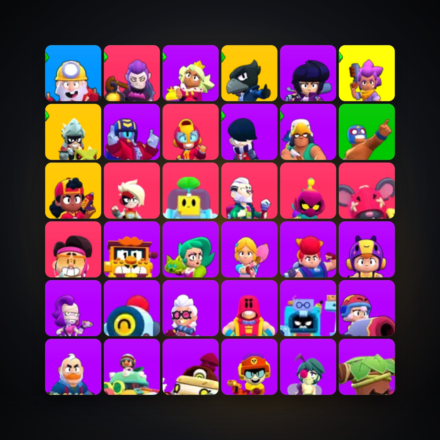52 Brawlers | 5.6K Trophies — HabibiAccounts