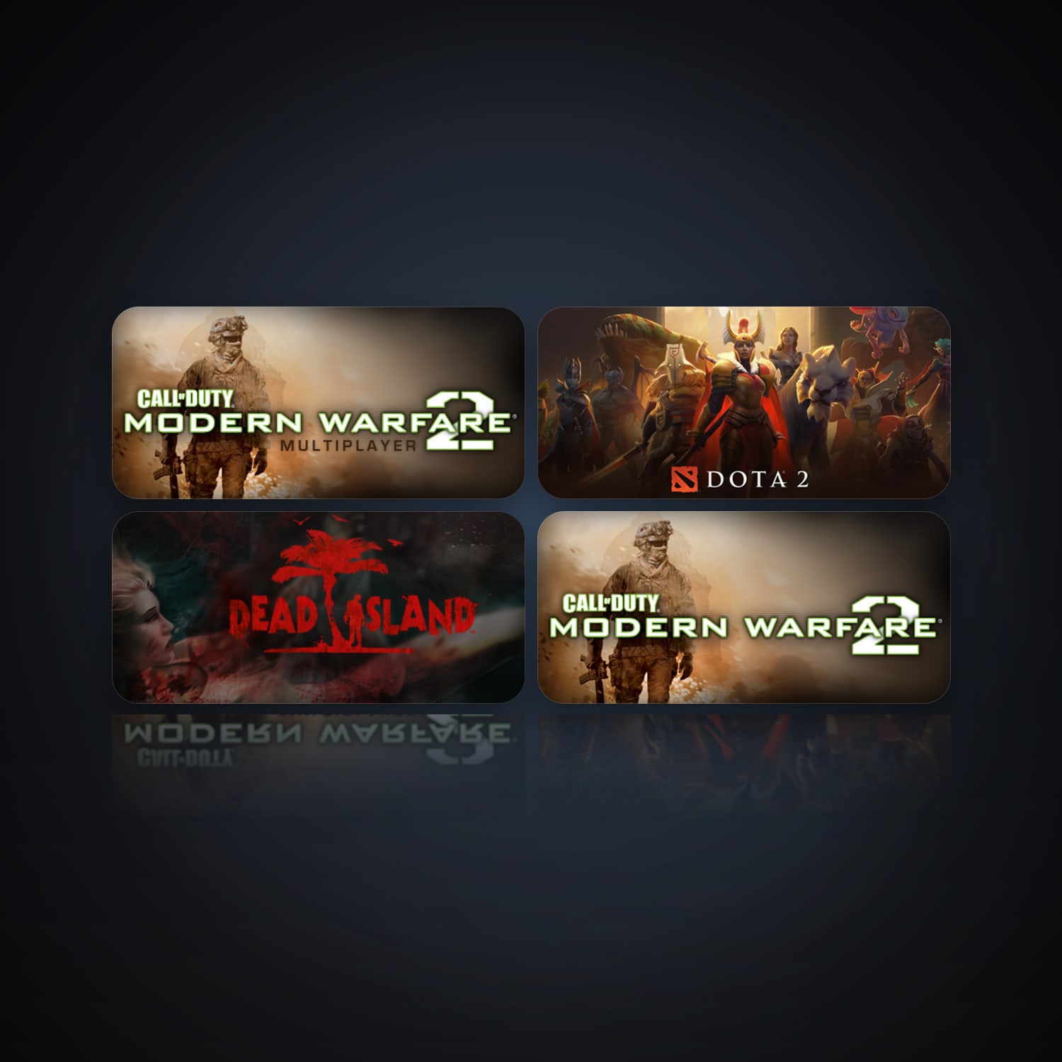 Call of Duty: Modern Warfare 2 - Multiplayer (2009) & Dota 2 — HabibiAccounts
