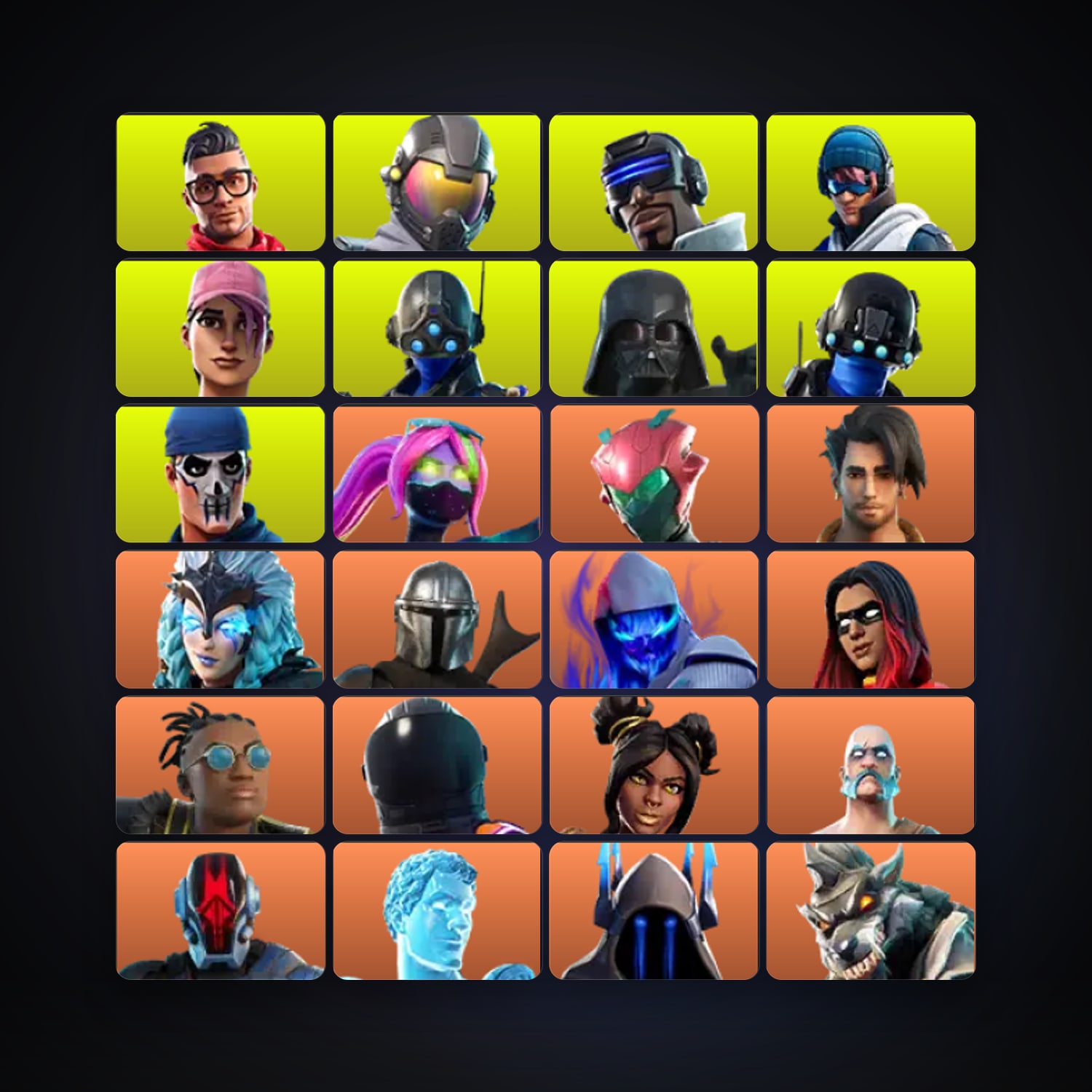 Fortnite | 428 Skins | 550 V-Bucks | Level 5021 | 1.6K Wins — HabibiAccounts
