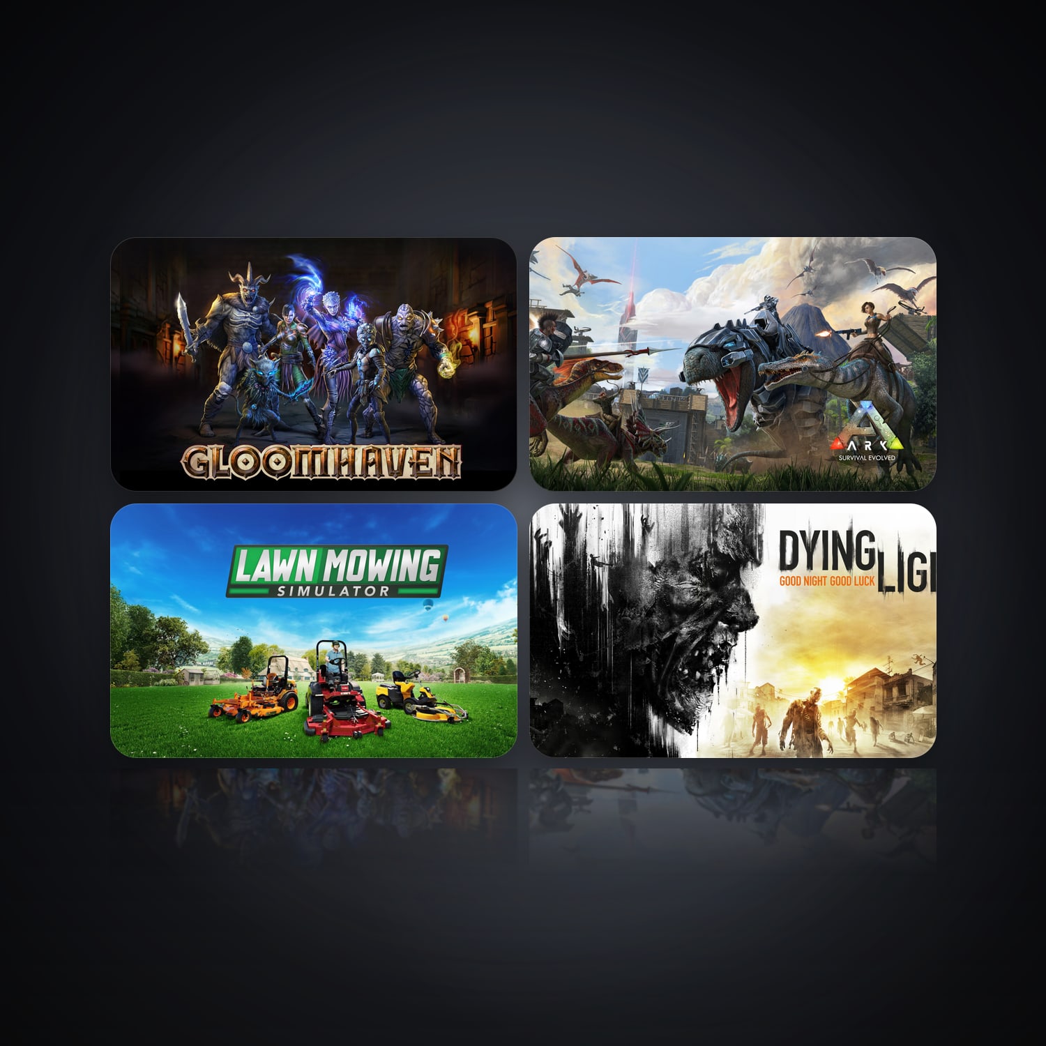 Gloomhaven & ARK: Survival Evolved | 4 Games — HabibiAccounts