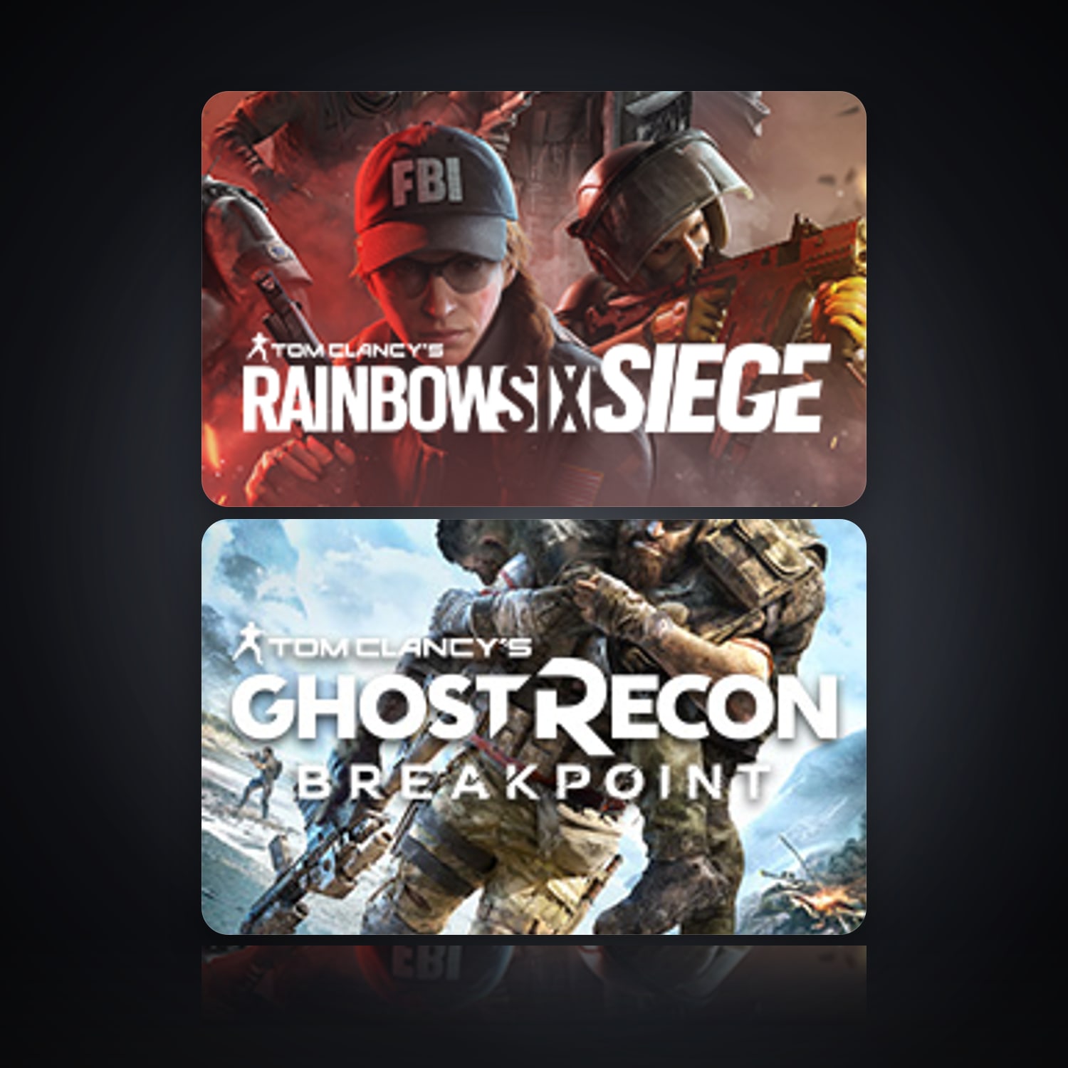 Tom Clancy's Rainbow Six Siege & Tom Clancy's Ghost Recon Breakpoint | 2 Games — HabibiAccounts