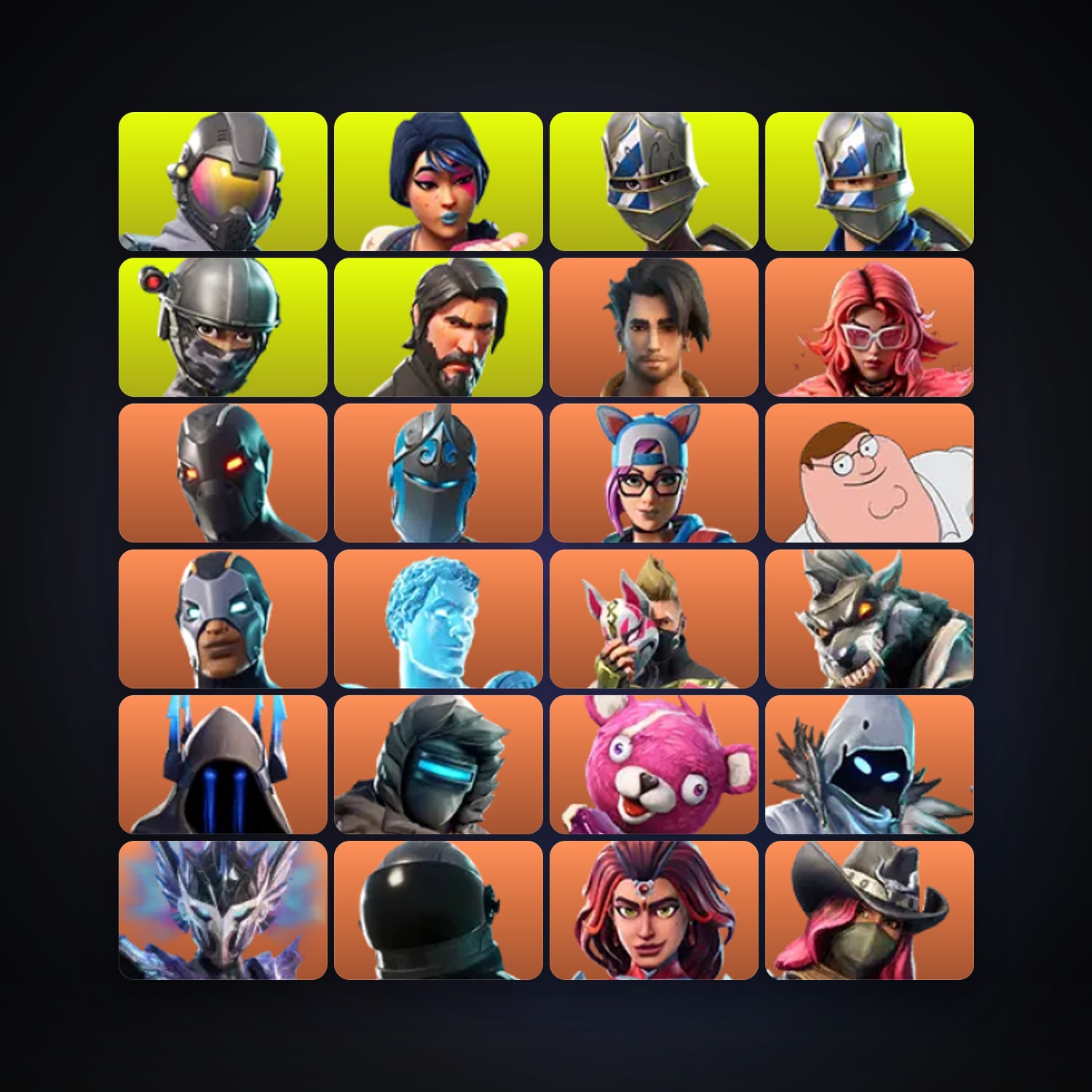 Fortnite | 75 Skins | 600 V-Bucks | Level 1021 | 351 Wins — HabibiAccounts
