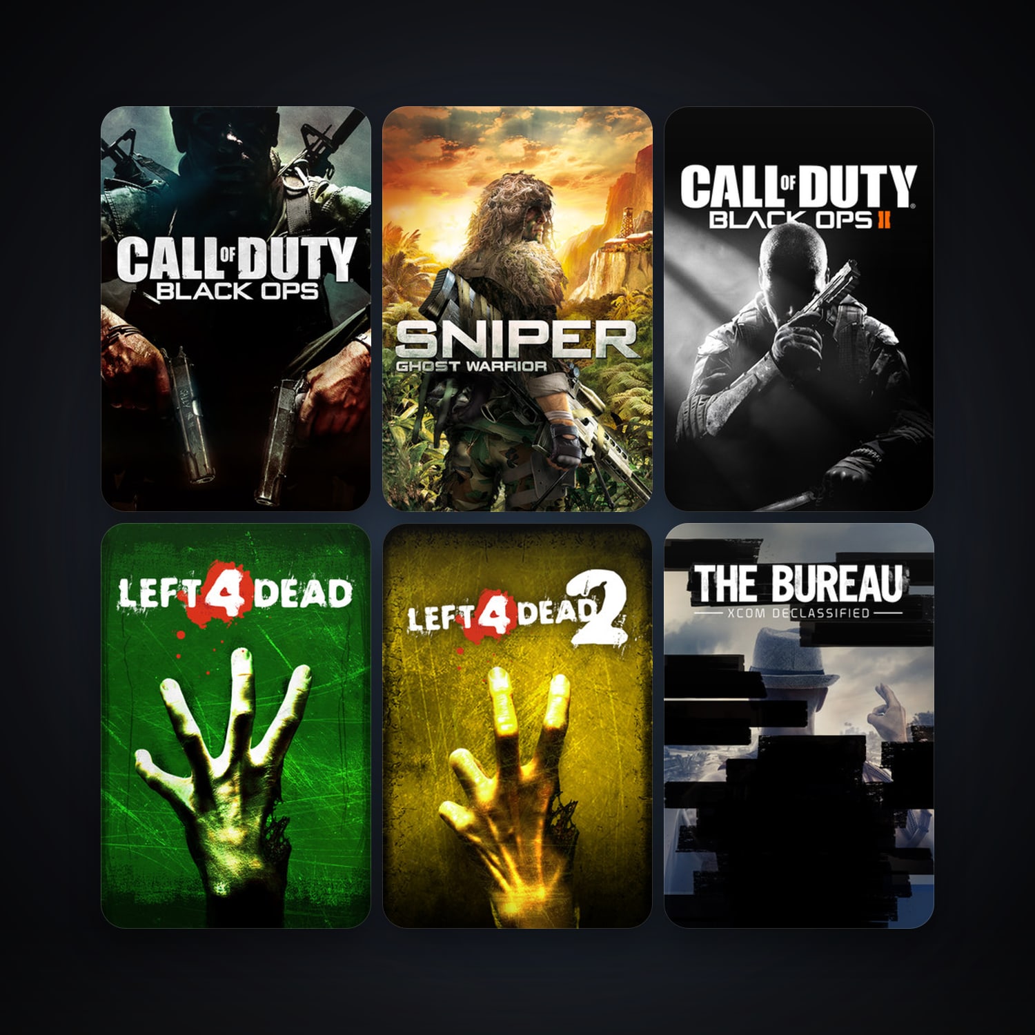 Left 4 Dead + Left 4 Dead 2, 33 games, clean — HabibiAccounts