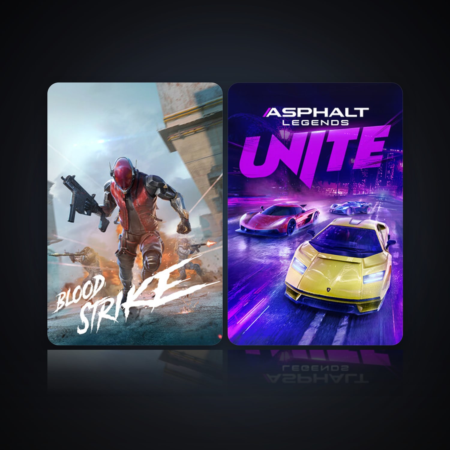 Blood Strike & Asphalt Legends Unite — HabibiAccounts