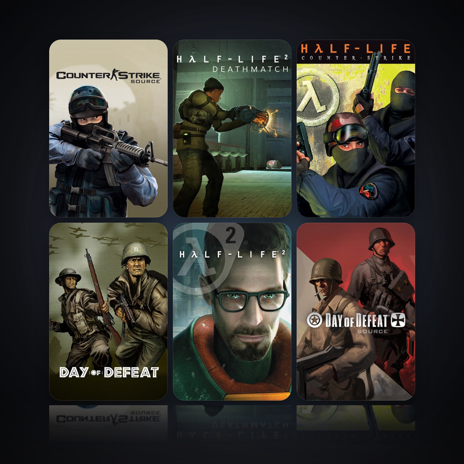 Counter-Strike: Source & Half-Life 2: Deathmatch | Level 10 | 13 Games | Has VAC — HabibiAccounts