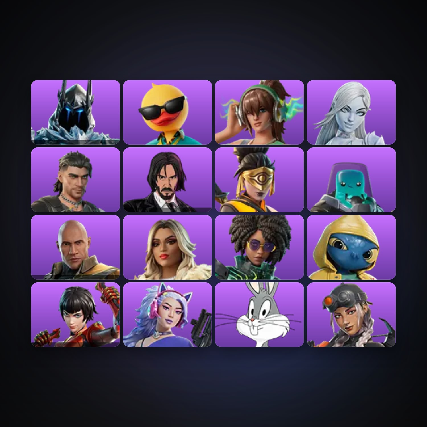 Fortnite | 16 Skins | 200 V-Bucks | Level 365 | 24 Wins — HabibiAccounts