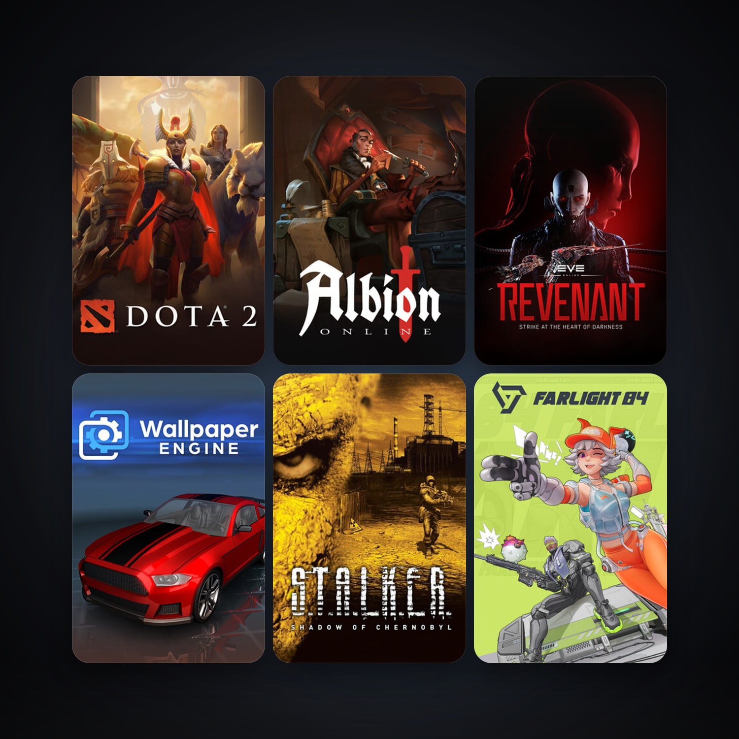 Dota 2 + S.T.A.L.K.E.R.: Shadow of Chernobyl, 18 games, clean — HabibiAccounts