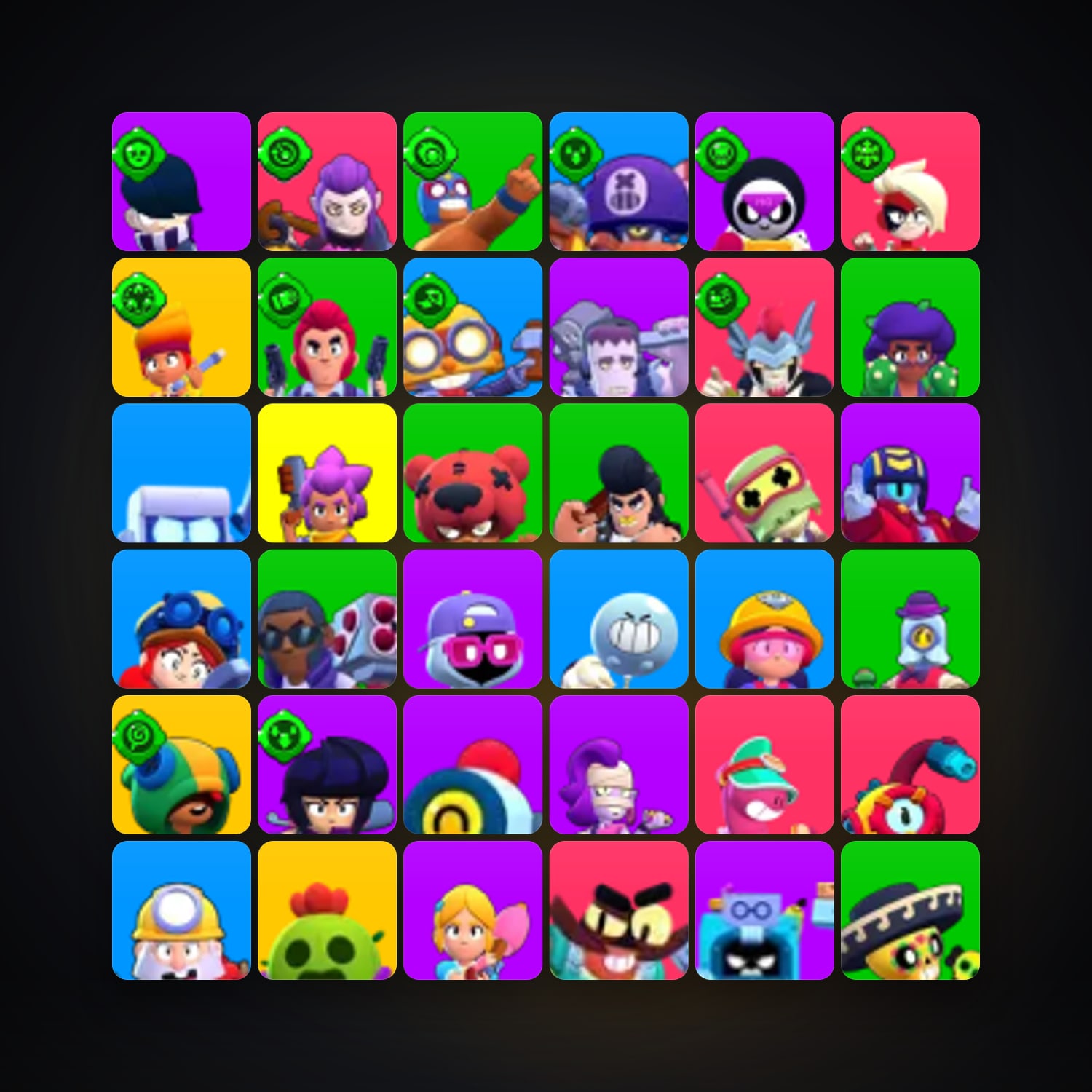 67 Brawlers | 7.1K Trophies — HabibiAccounts