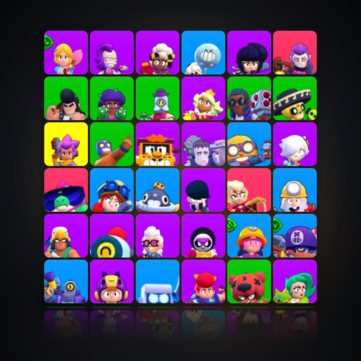 62 Brawlers | 7.5K Trophies — HabibiAccounts
