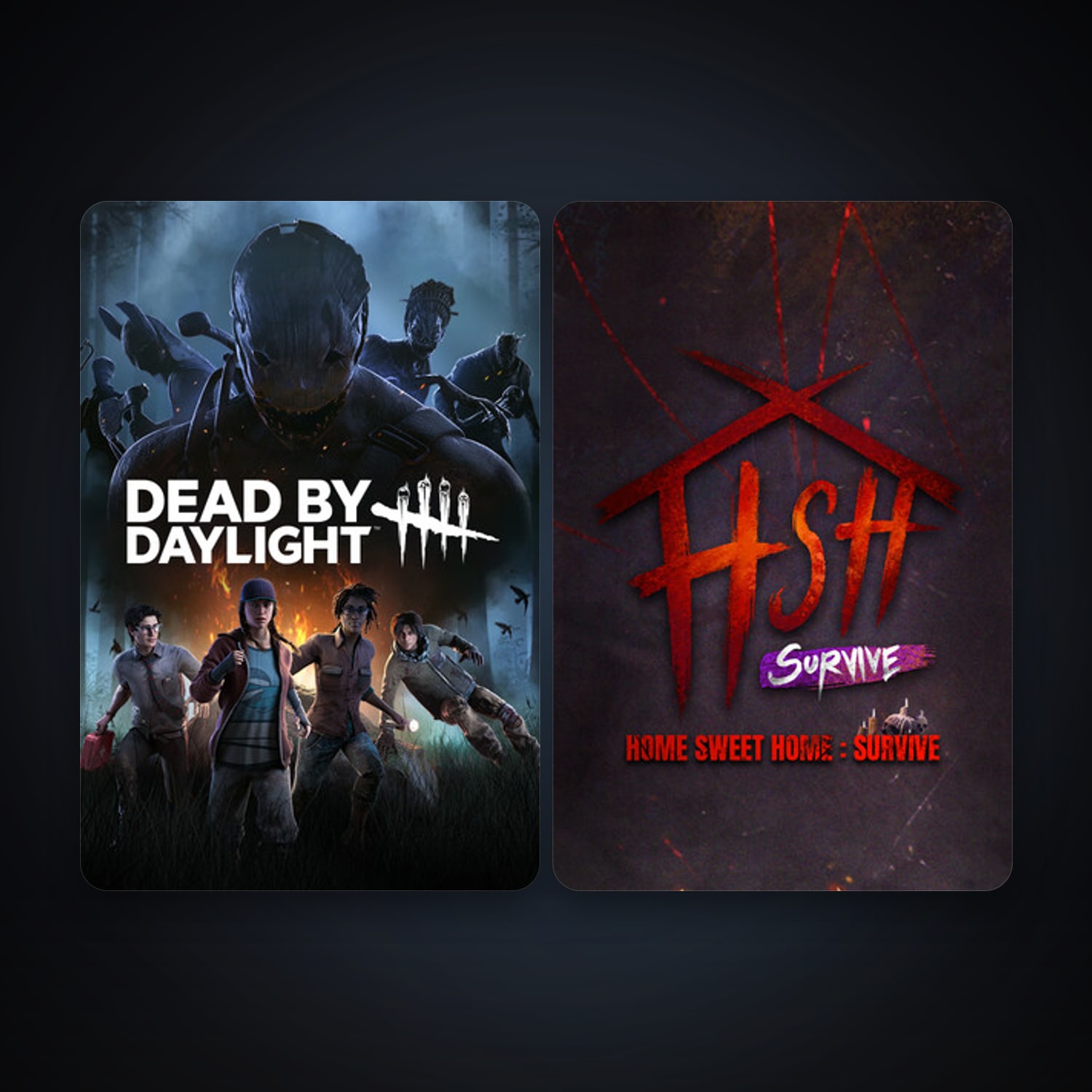 Dead by Daylight + Home Sweet Home : Survive, 3 games, clean — HabibiAccounts