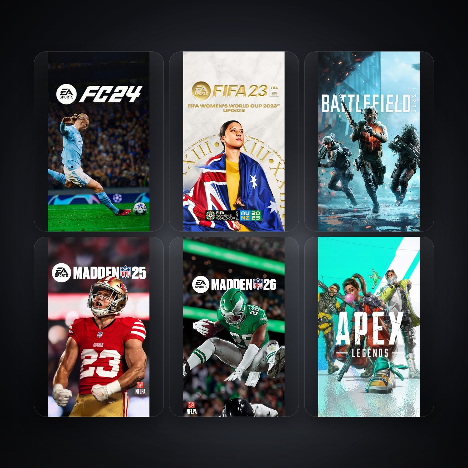 EA SPORTS FC24 & FIFA 22 | 8 لعبة | Apex لفل 2 — HabibiAccounts