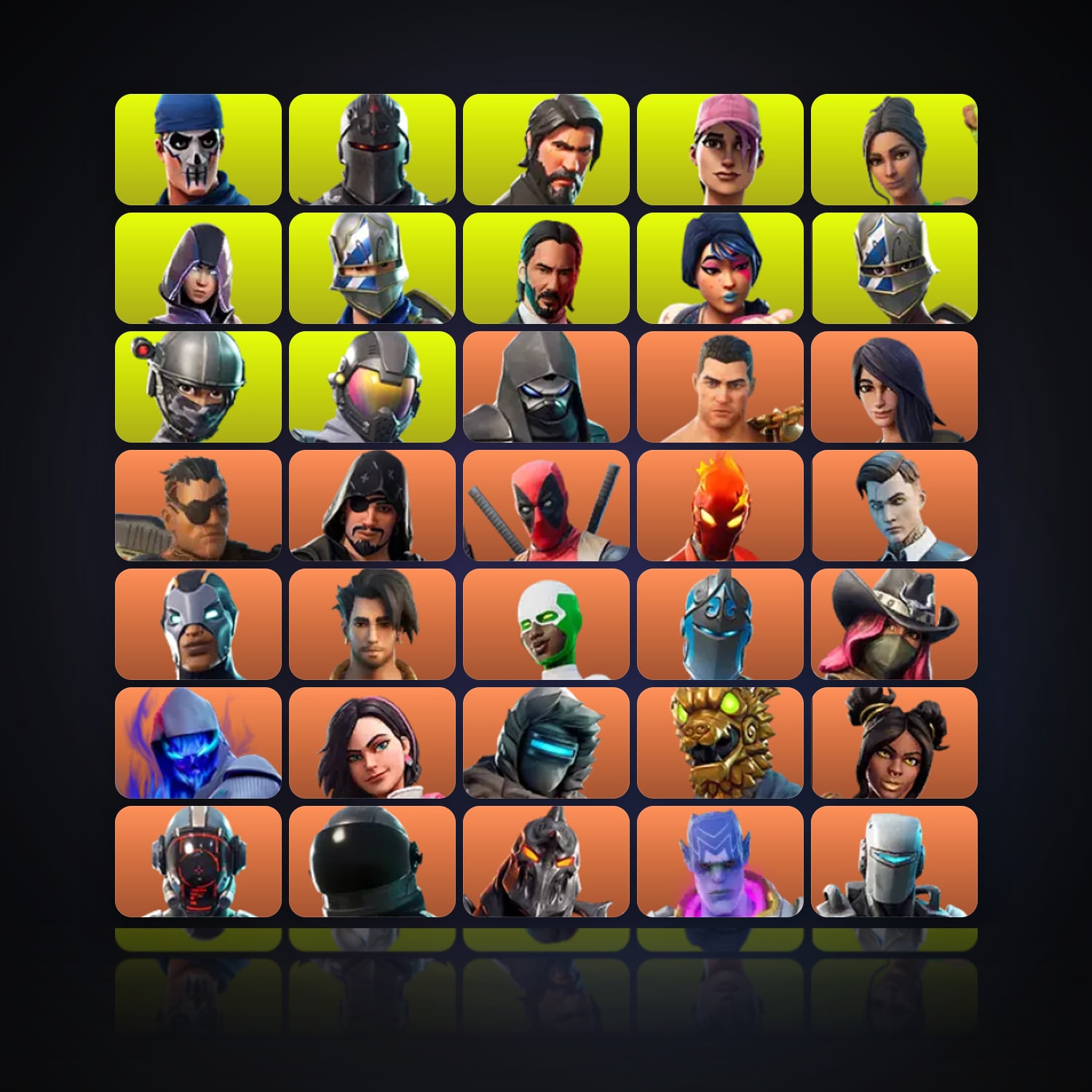 Fortnite | 262 Skins | 1.1K V-Bucks | Level 3038 | 368 Wins — HabibiAccounts