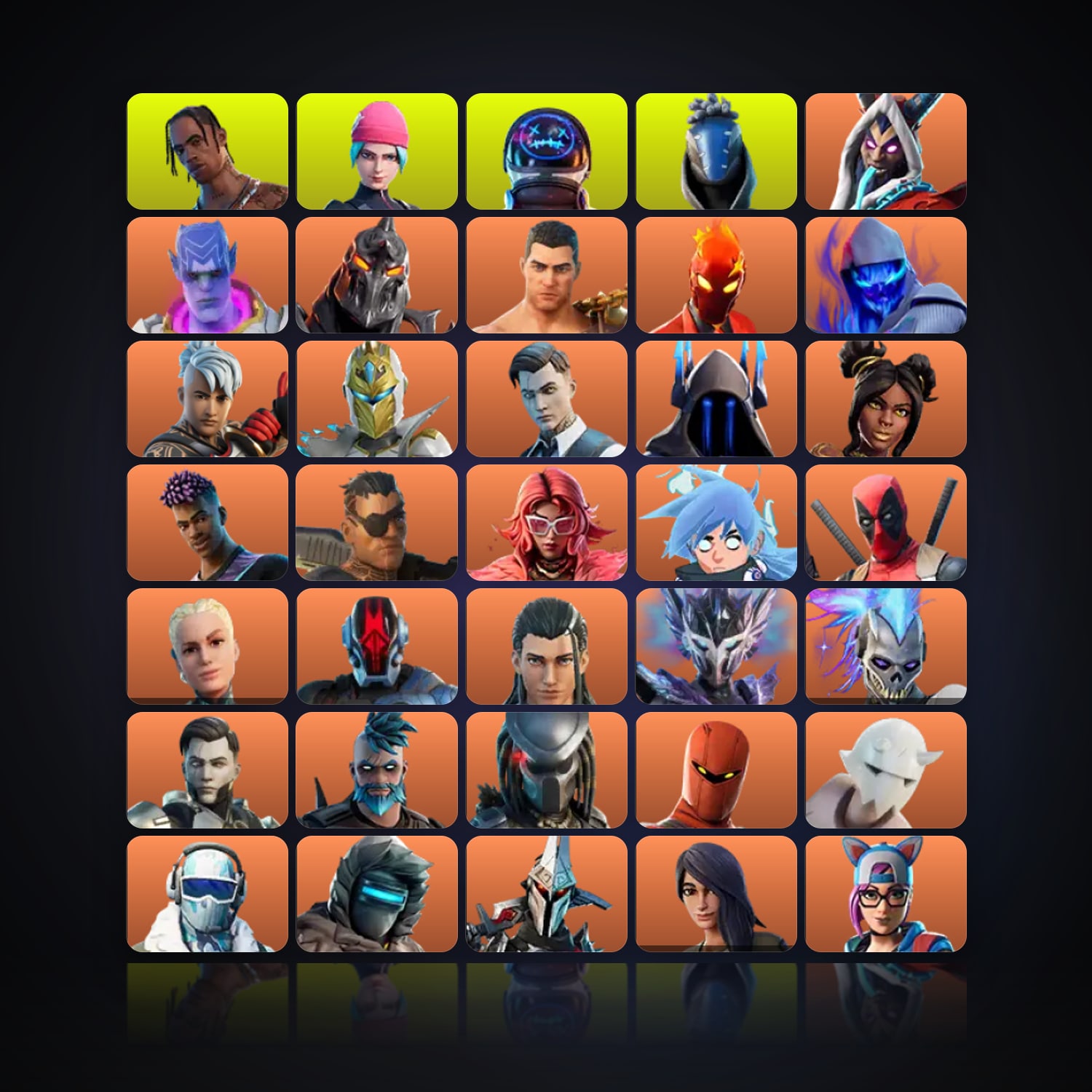 Fortnite | 247 Skins | 600 V-Bucks | Level 3414 | 502 Wins — HabibiAccounts