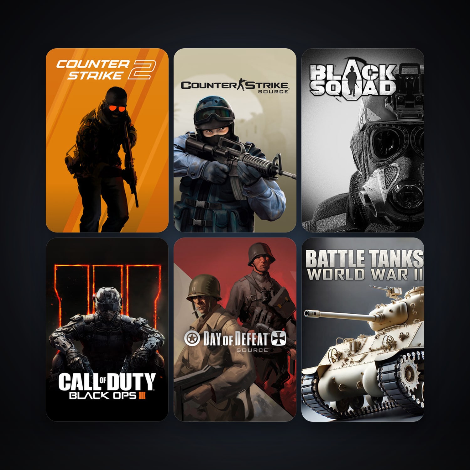 Half-Life 2 + Counter-Strike: Source, 22 games, clean — HabibiAccounts