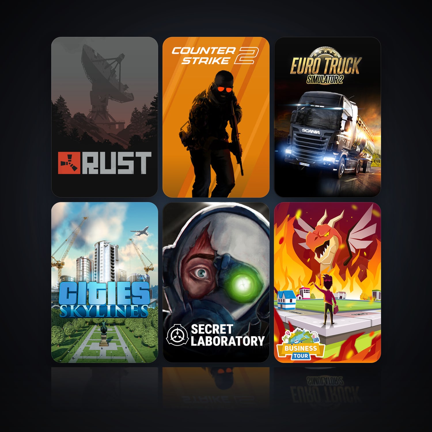 Rust & CS2 Prime | 10 Games | Has VAC — HabibiAccounts