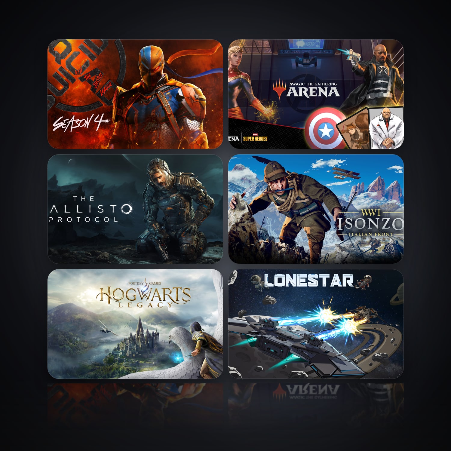 Suicide Squad: Kill the Justice League & Magic The Gathering Arena | 8 Games — HabibiAccounts