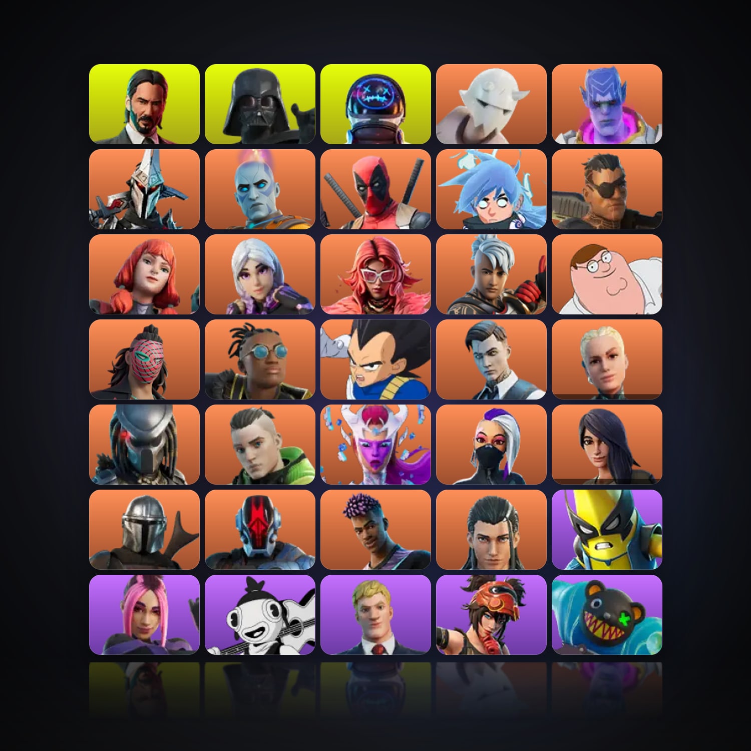 Fortnite | 159 Skins | 300 V-Bucks | Level 2322 | 320 Wins — HabibiAccounts