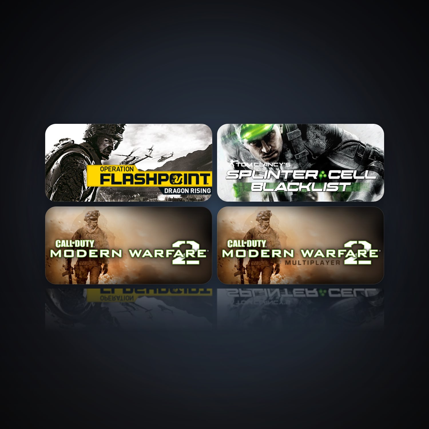 Operation Flashpoint: Dragon Rising & Tom Clancy’s Splinter Cell Blacklist | Clean — HabibiAccounts