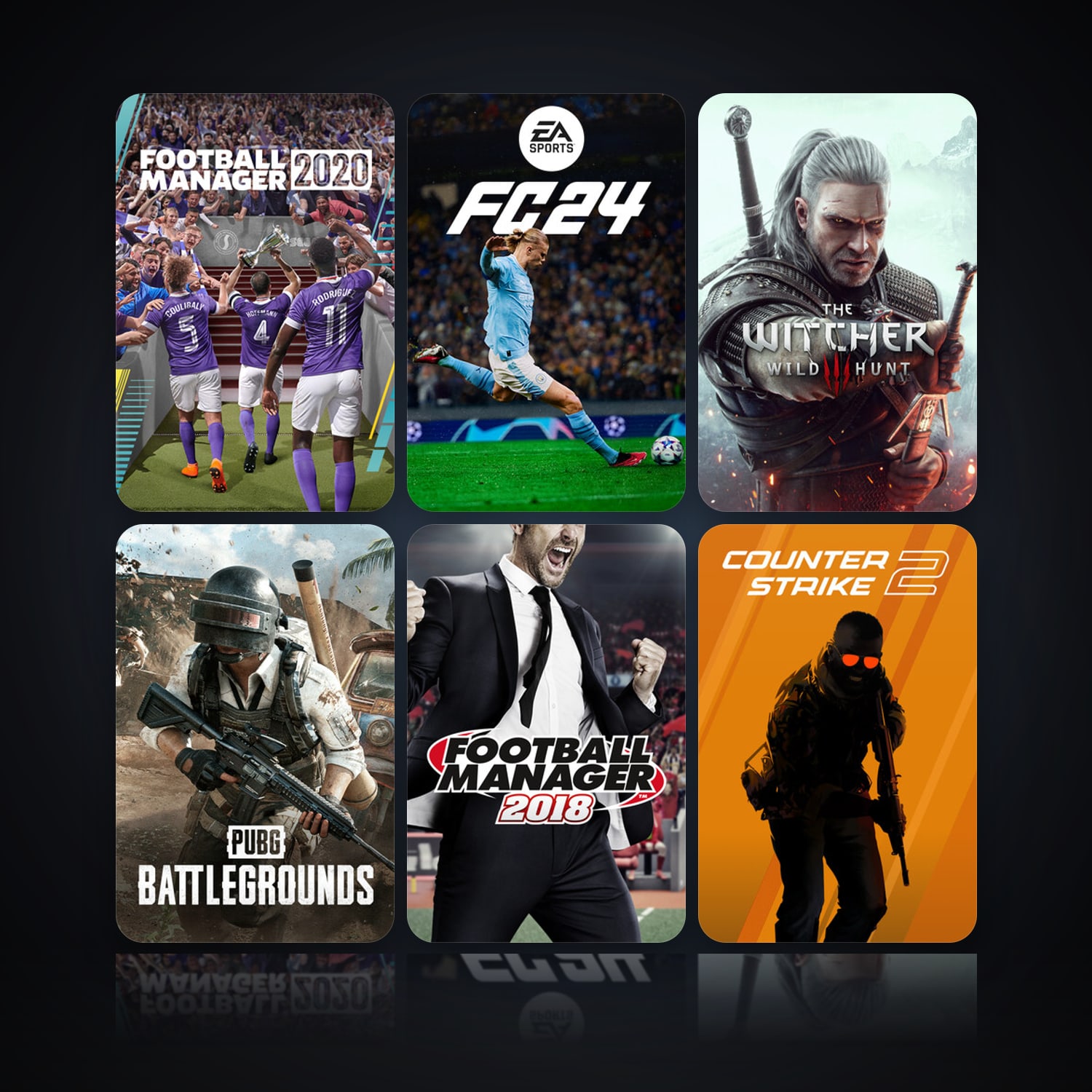 Football Manager 2020 & FIFA 24 | 43 Games | Clean — HabibiAccounts