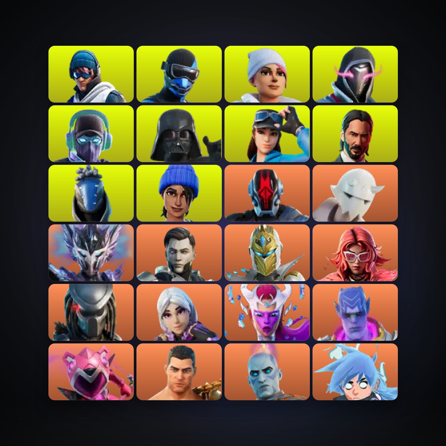 Fortnite | 475 Skins | 400 V-Bucks | Level 4684 | 208 Wins — HabibiAccounts