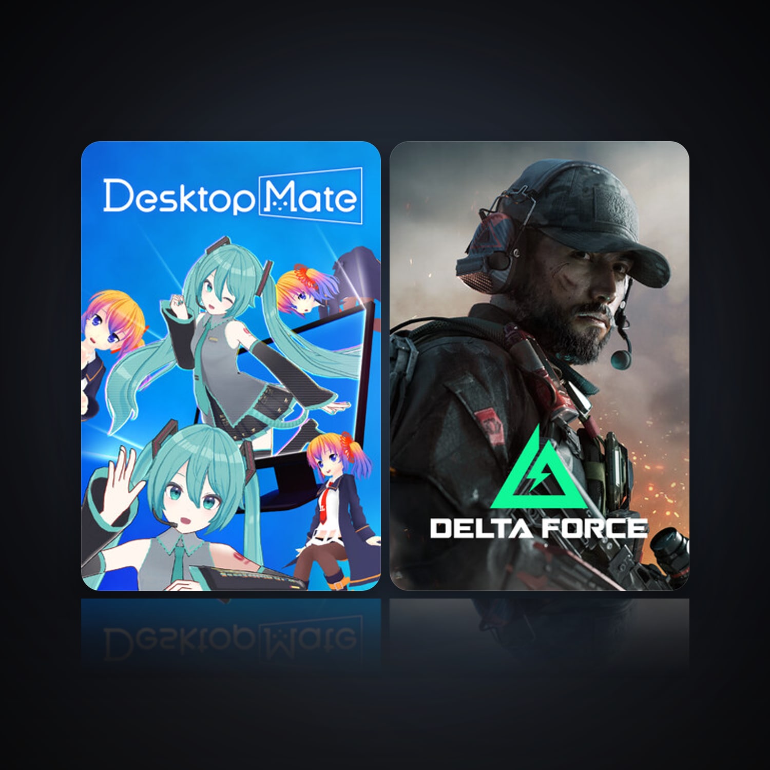 Desktop Mate & Delta Force: Hawk Ops — HabibiAccounts