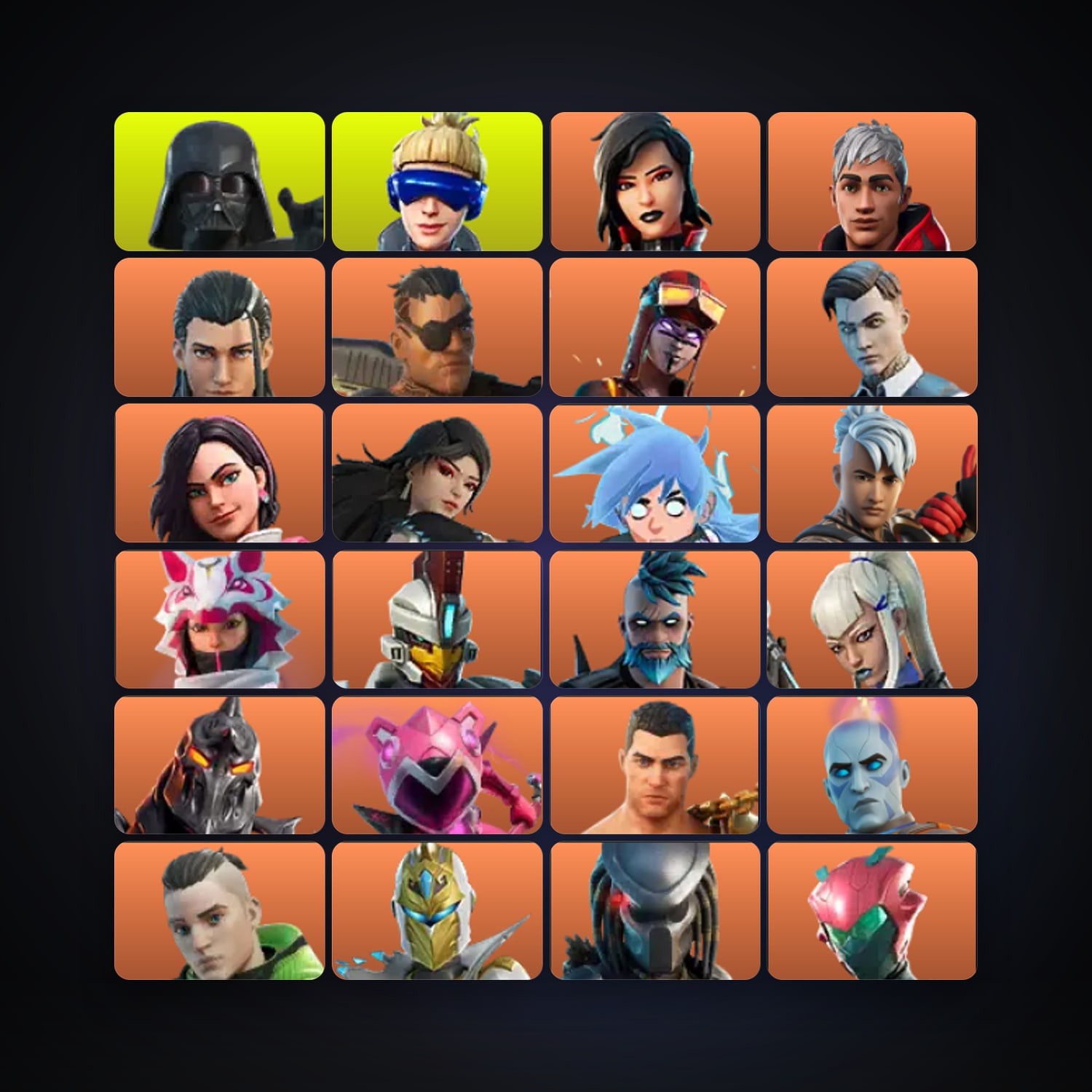 Darth Vader — Neo Versa — 461 skins — 3.6K V-Bucks — lvl 6811 — HabibiAccounts