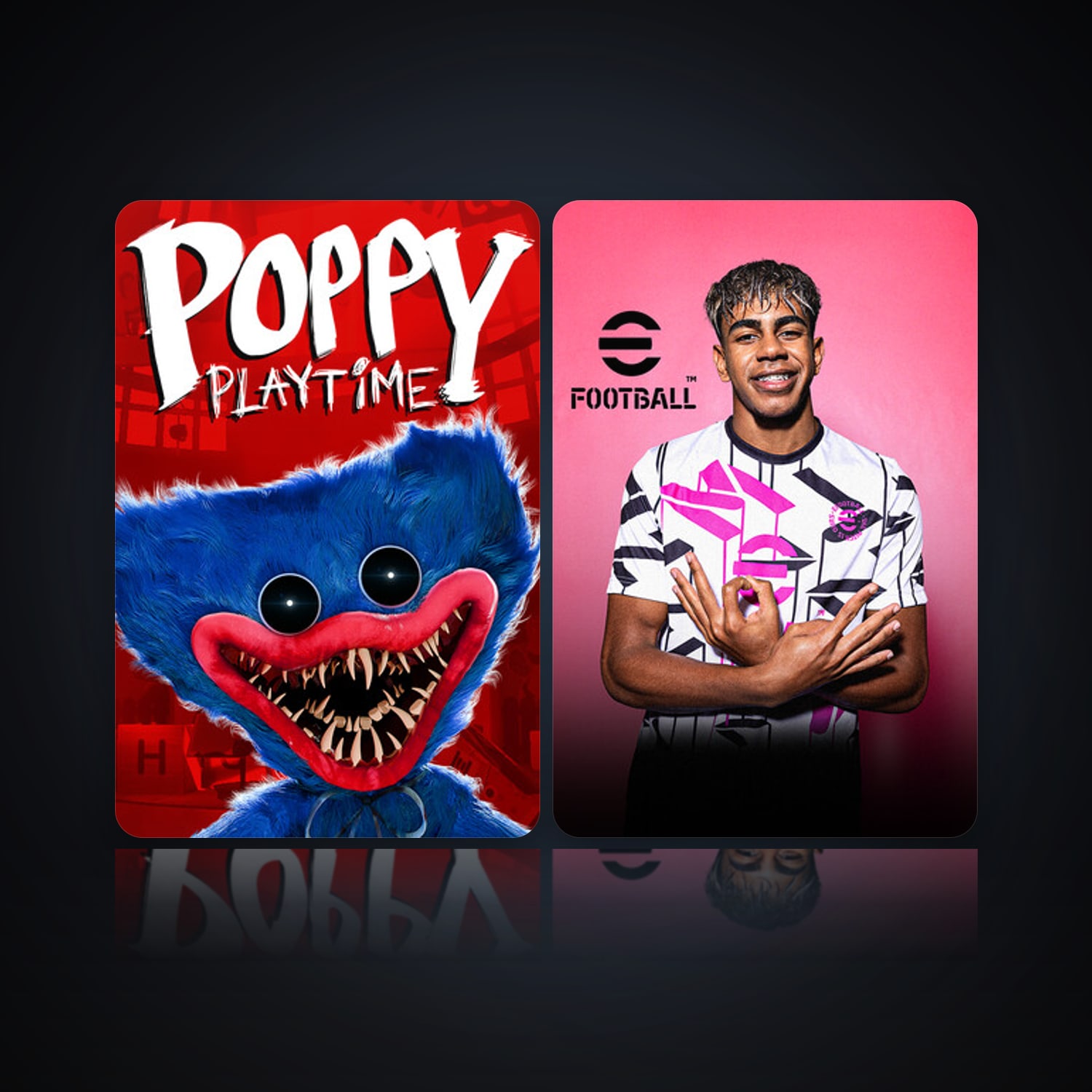 Poppy Playtime & eFootball 2024 — HabibiAccounts