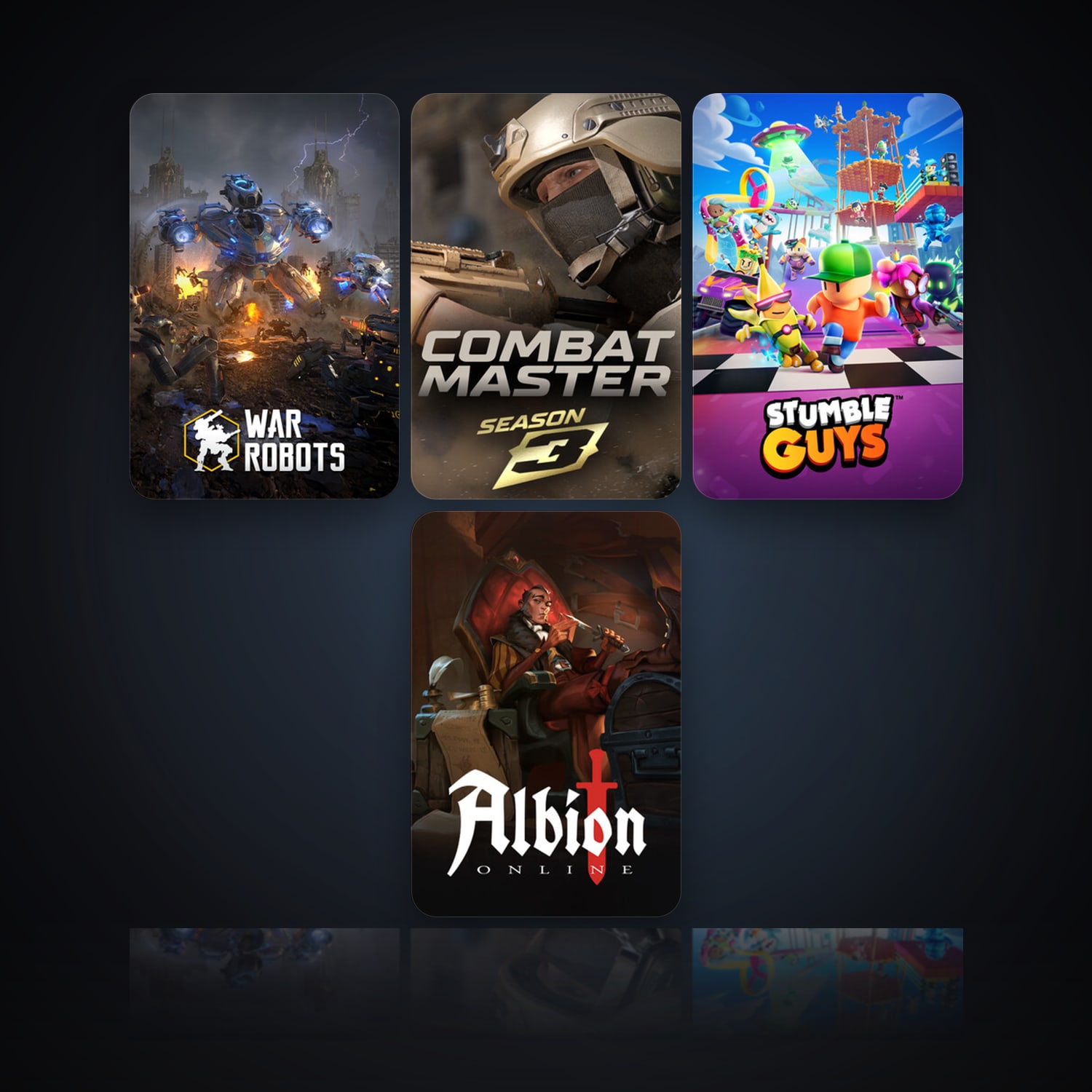 War Robots & Combat Master: Season 1 | 11 Games | Clean — HabibiAccounts