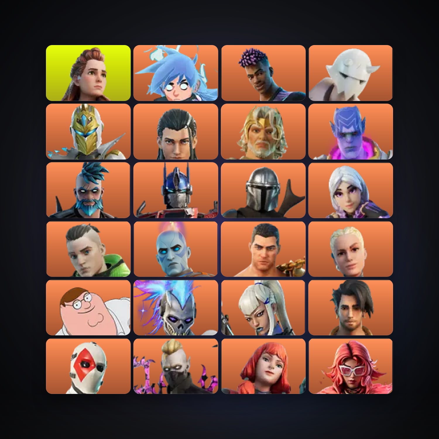 Aloy — Nezumi — 461 skins — 2.9K V-Bucks — lvl 3560 — HabibiAccounts