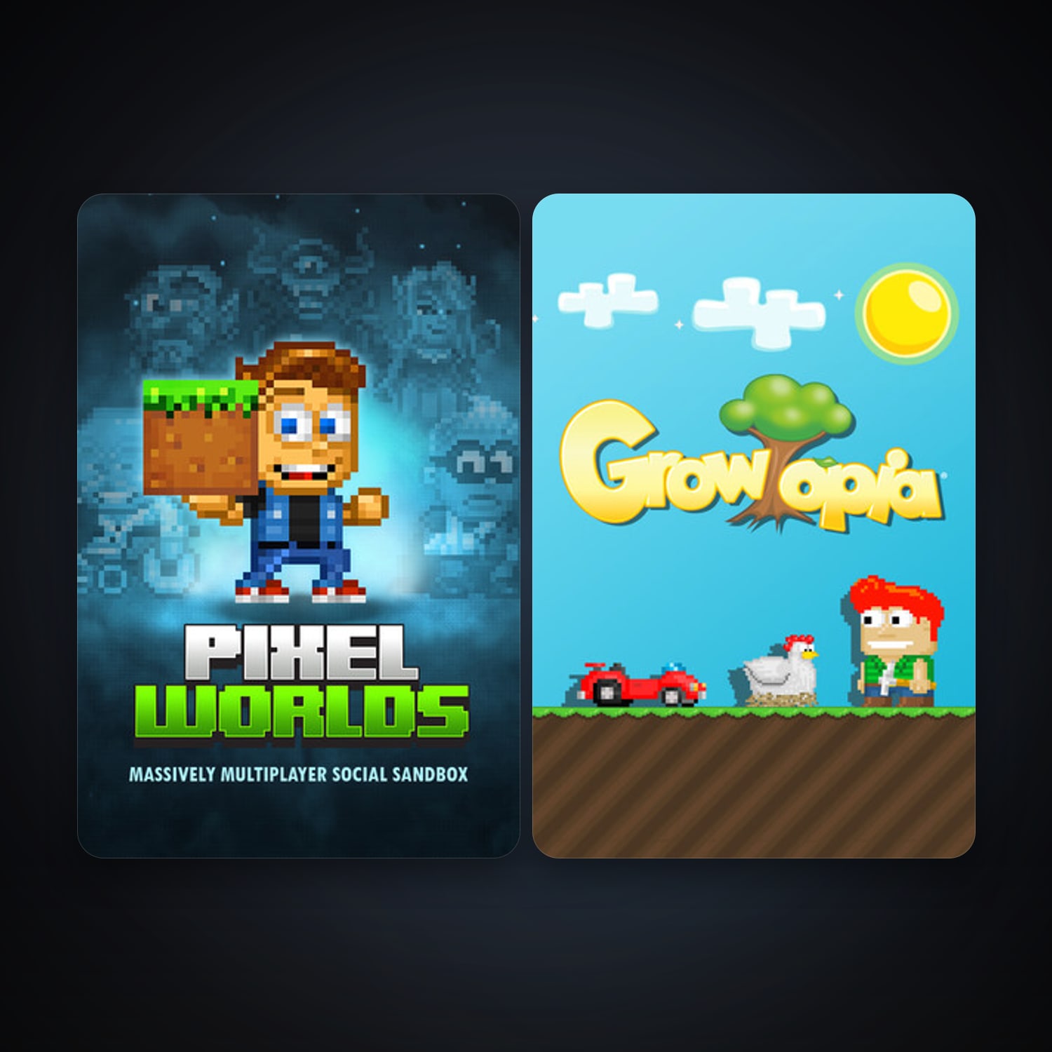 Pixel Worlds: MMO Sandbox & Growtopia — HabibiAccounts