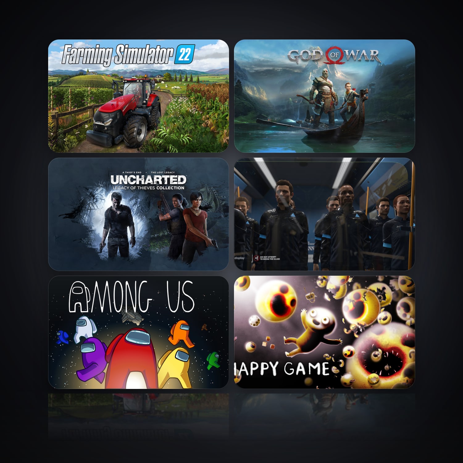 Farming Simulator 22 & God of War | 58 Games — HabibiAccounts