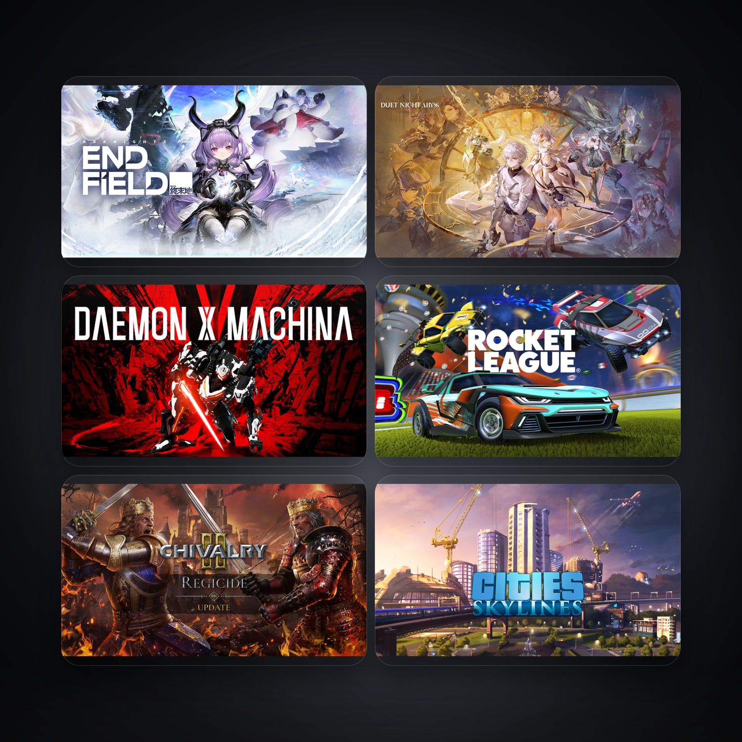 هالحساب إبك فيه Arknights: Endfield وDuet Night Abyss، JP، 320 ألعاب — HabibiAccounts
