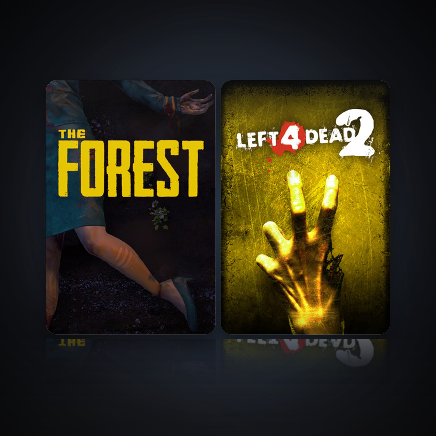 The Forest & Left 4 Dead 2 — HabibiAccounts