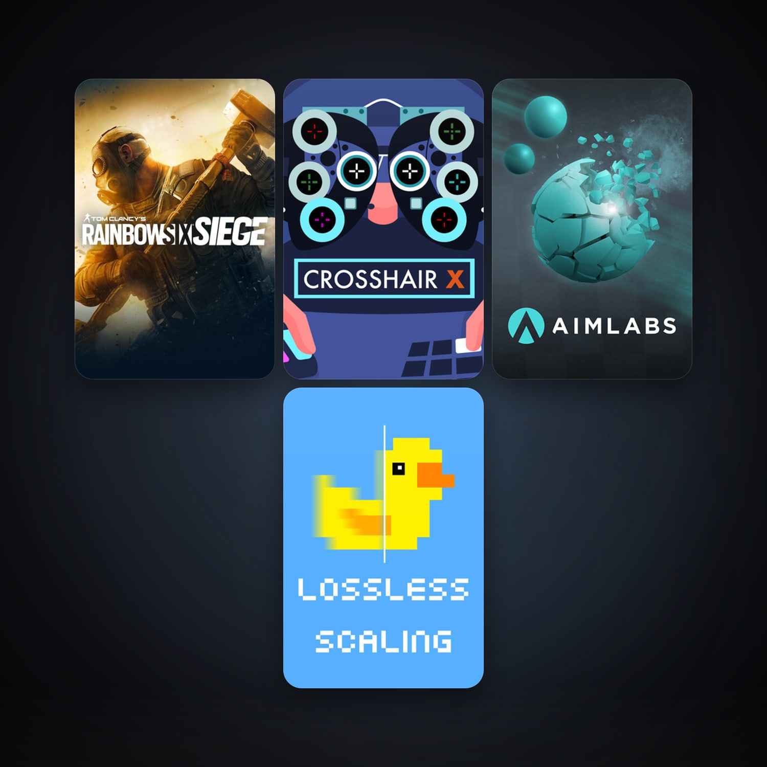 Tom Clancy's Rainbow Six Siege + Rec Room, 8 games, clean — HabibiAccounts