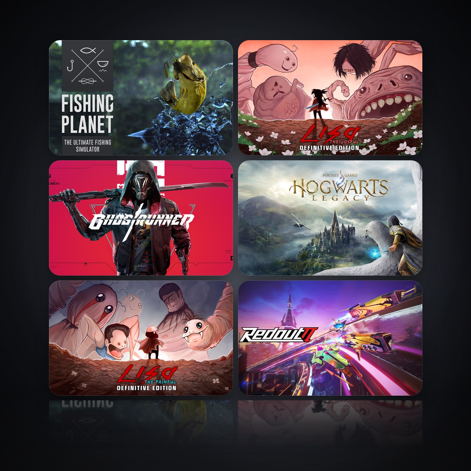 Fishing Planet & LISA: The Joyful - Definitive Edition | 12 Games — HabibiAccounts