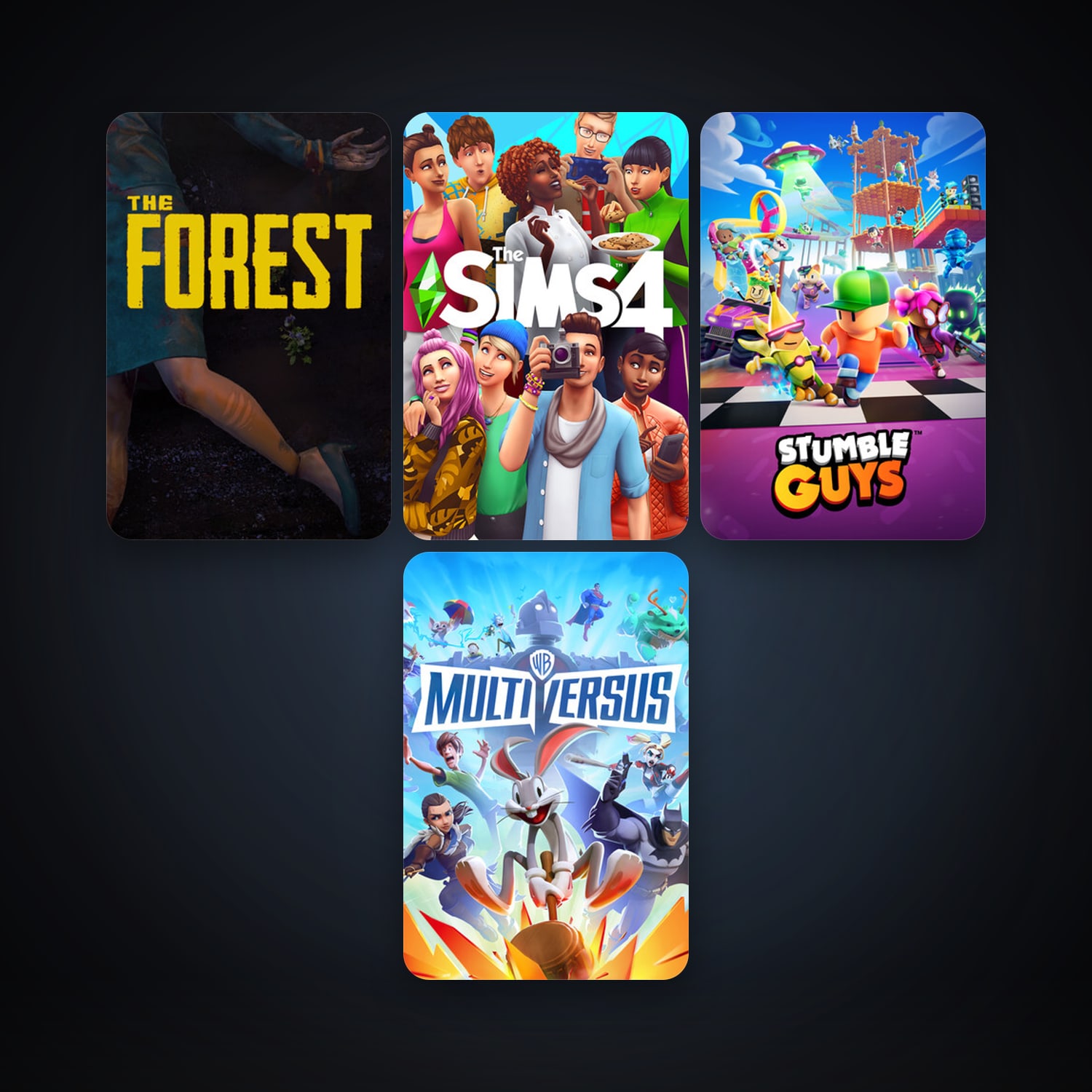 Free CS2 (No Prime) & The Forest | 10 Games | Clean — HabibiAccounts