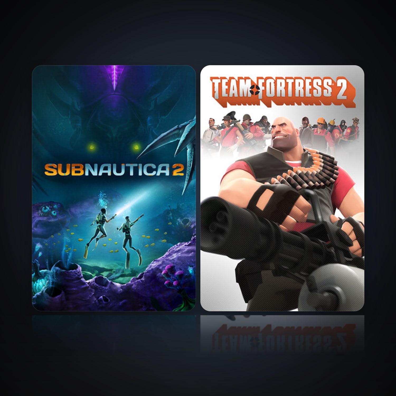 Subnautica 2 & Team Fortress 2 — HabibiAccounts