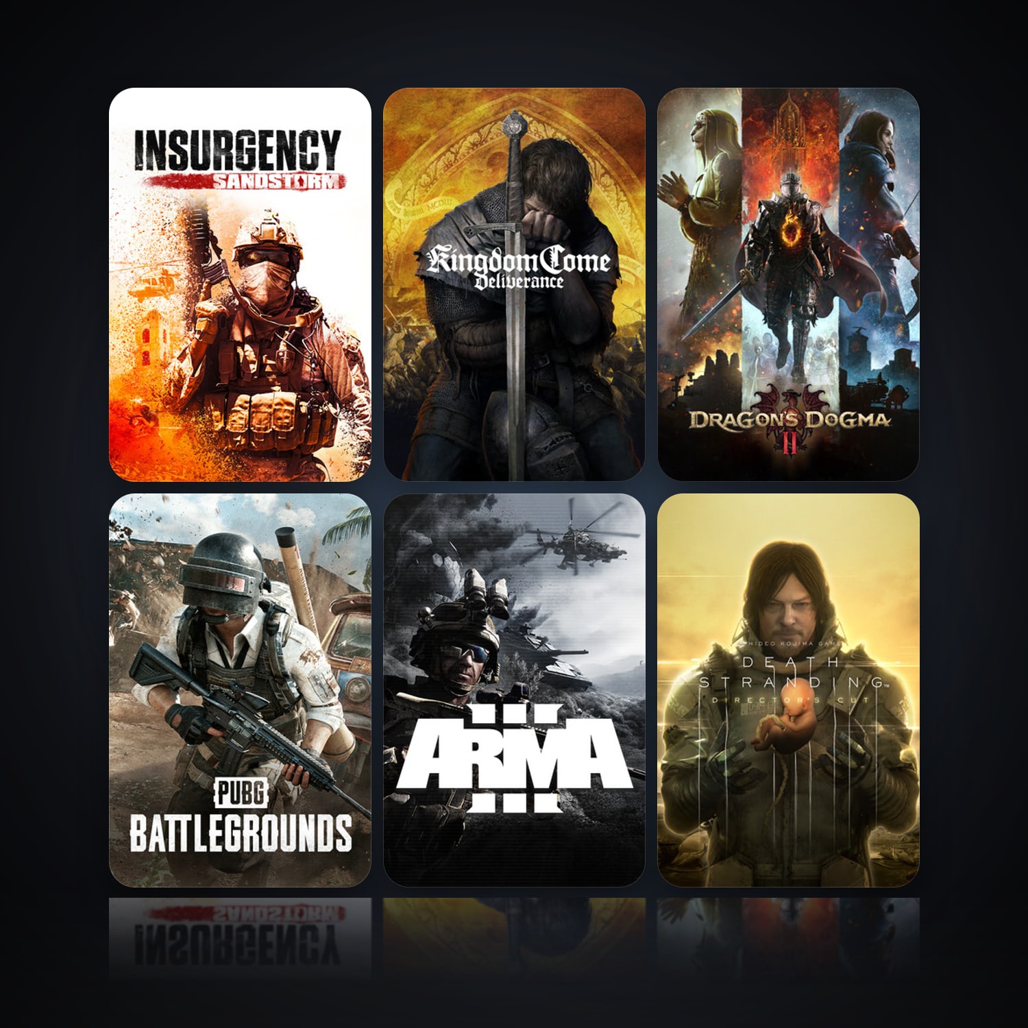 Insurgency: Sandstorm & Kingdom Come: Deliverance | 56 Games | Clean — HabibiAccounts
