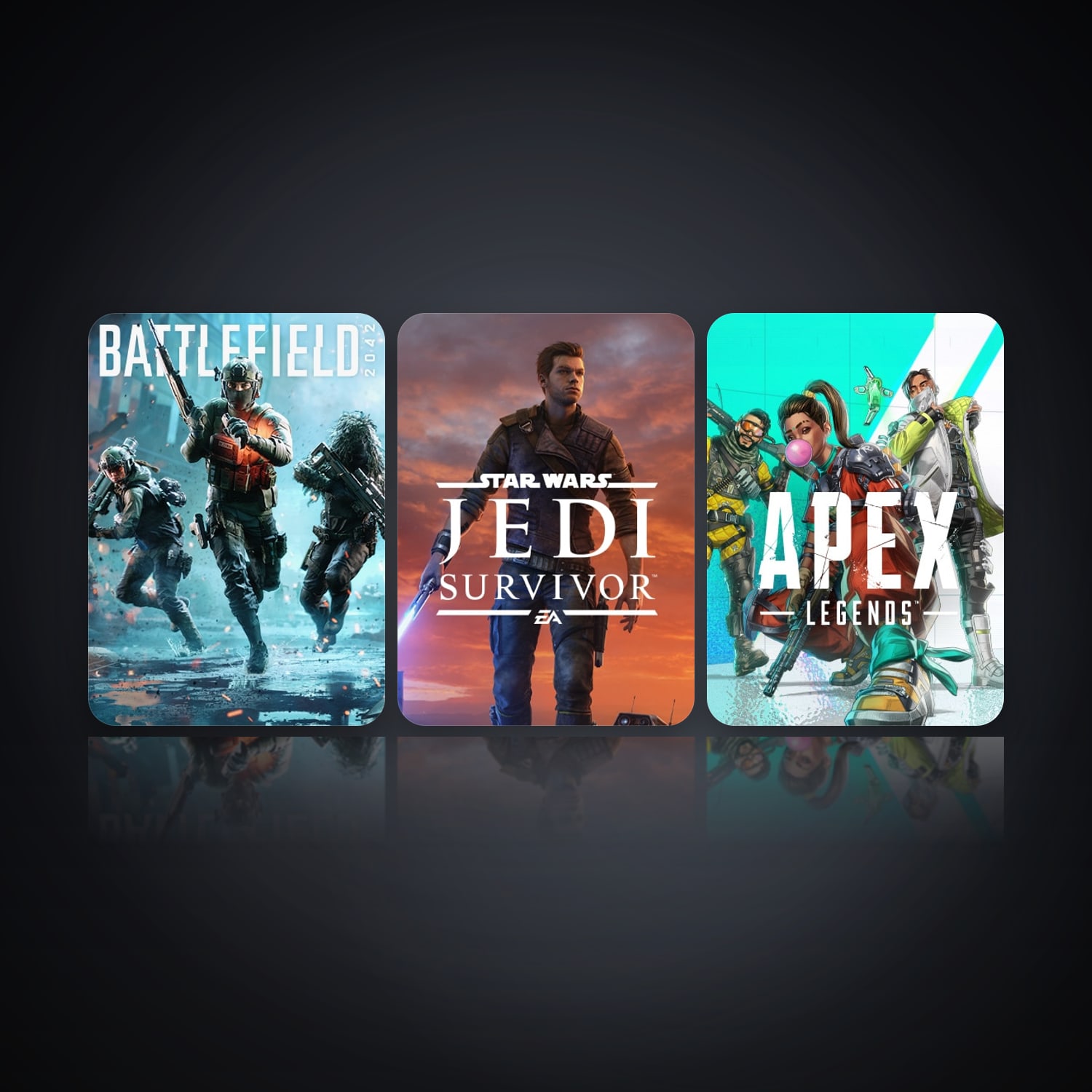 Battlefield 2042 & STAR WARS Jedi: Survivor | 4 Games | Apex Lvl 17 — HabibiAccounts