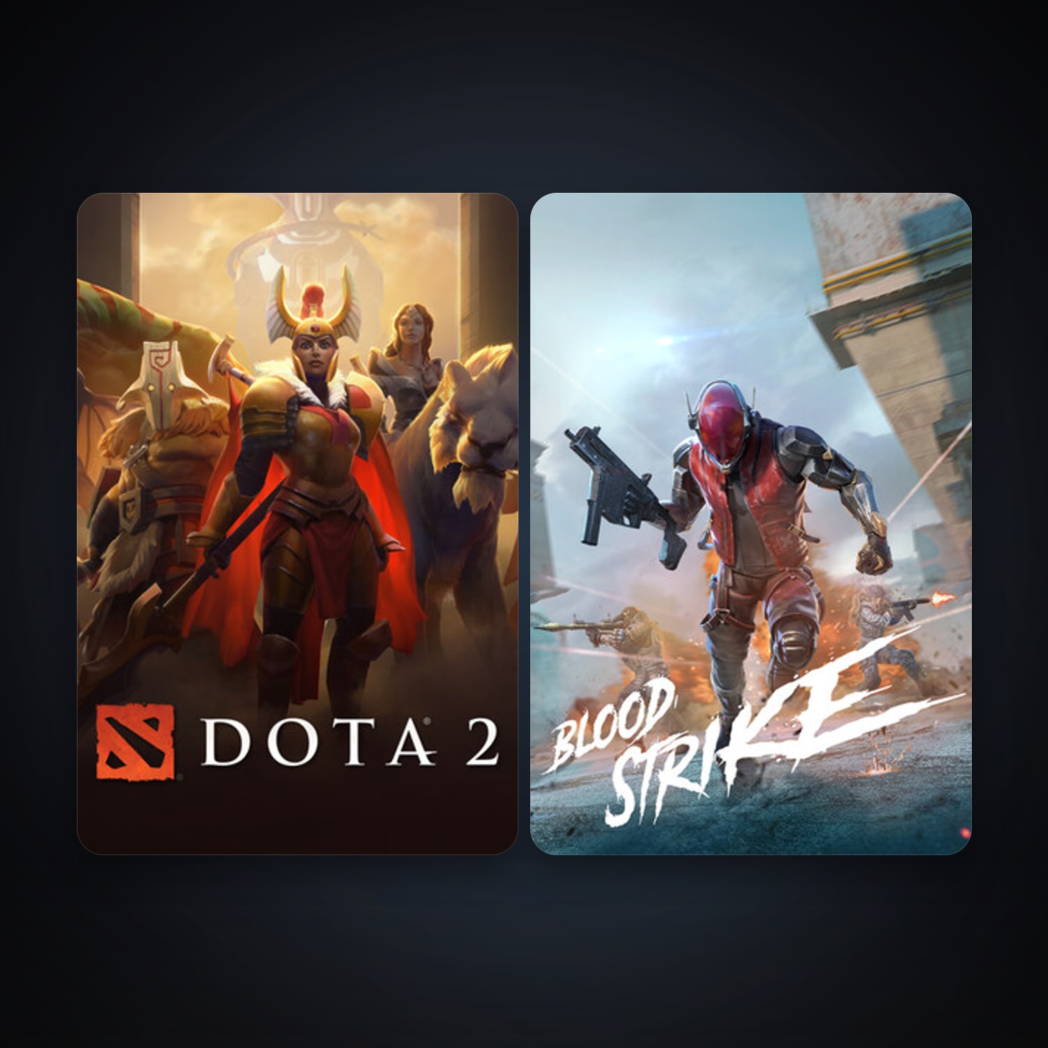 Dota 2 & Blood Strike — HabibiAccounts