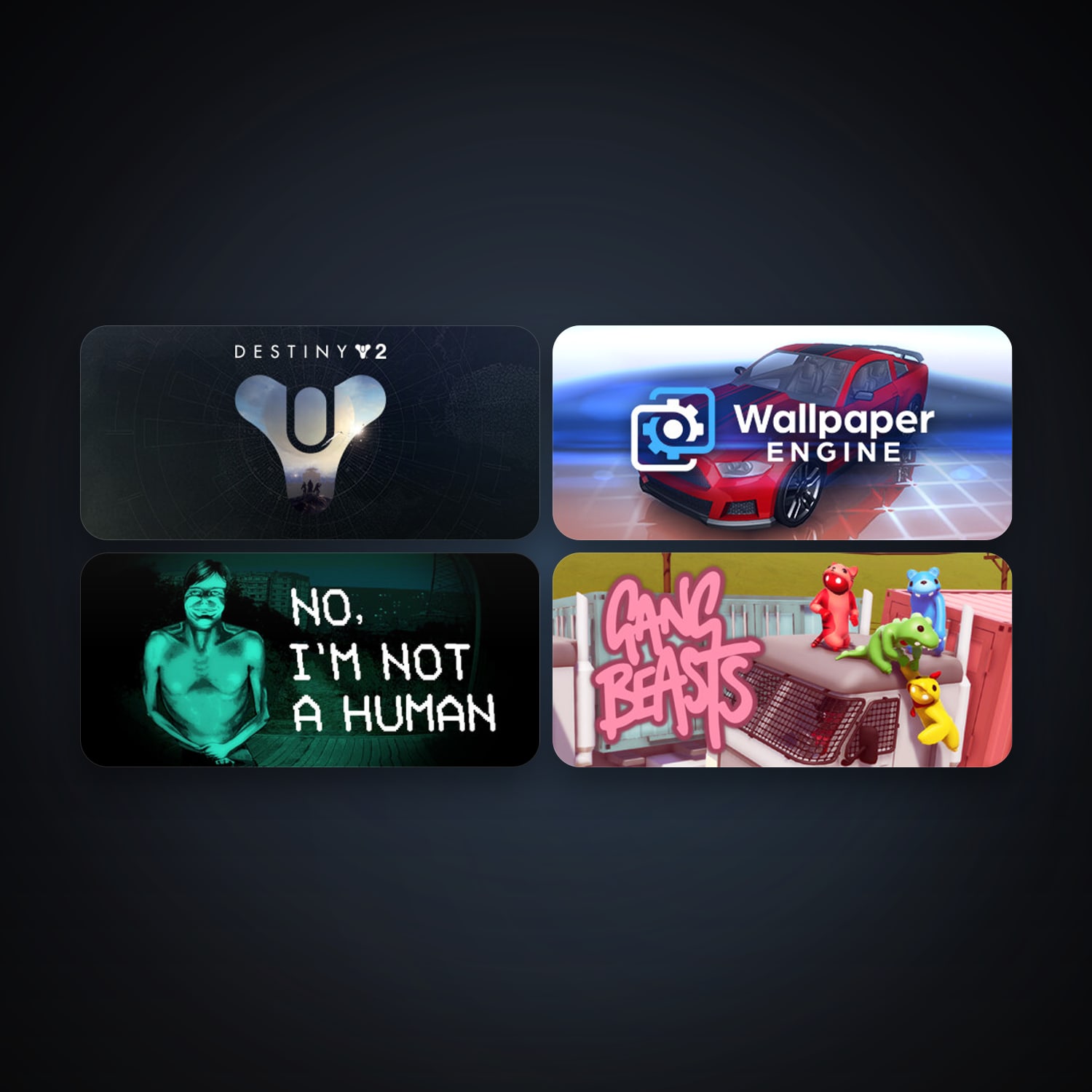 Gang Beasts + ARK: The Survival Of The Fittest, 10 games, clean — HabibiAccounts