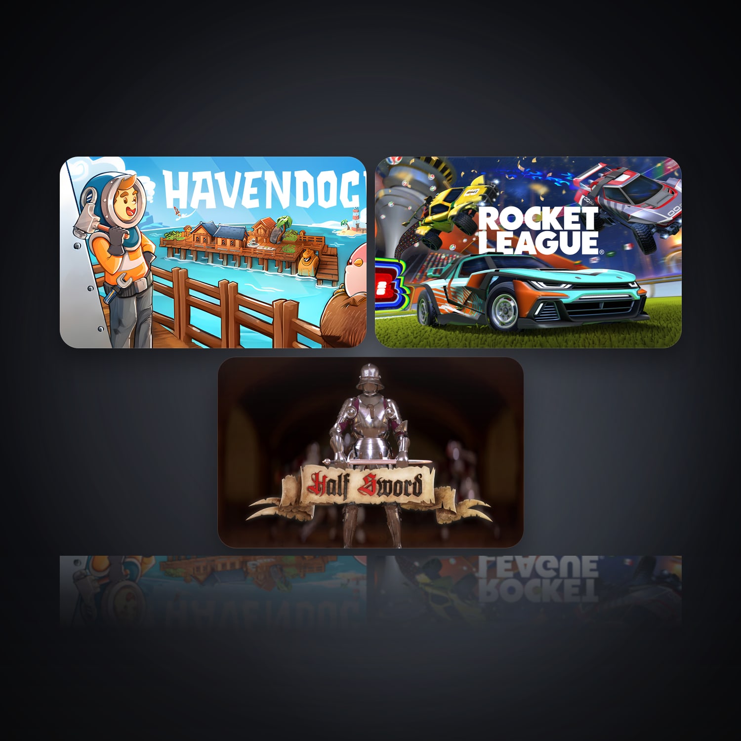 Havendock & Rocket League | 3 Games — HabibiAccounts