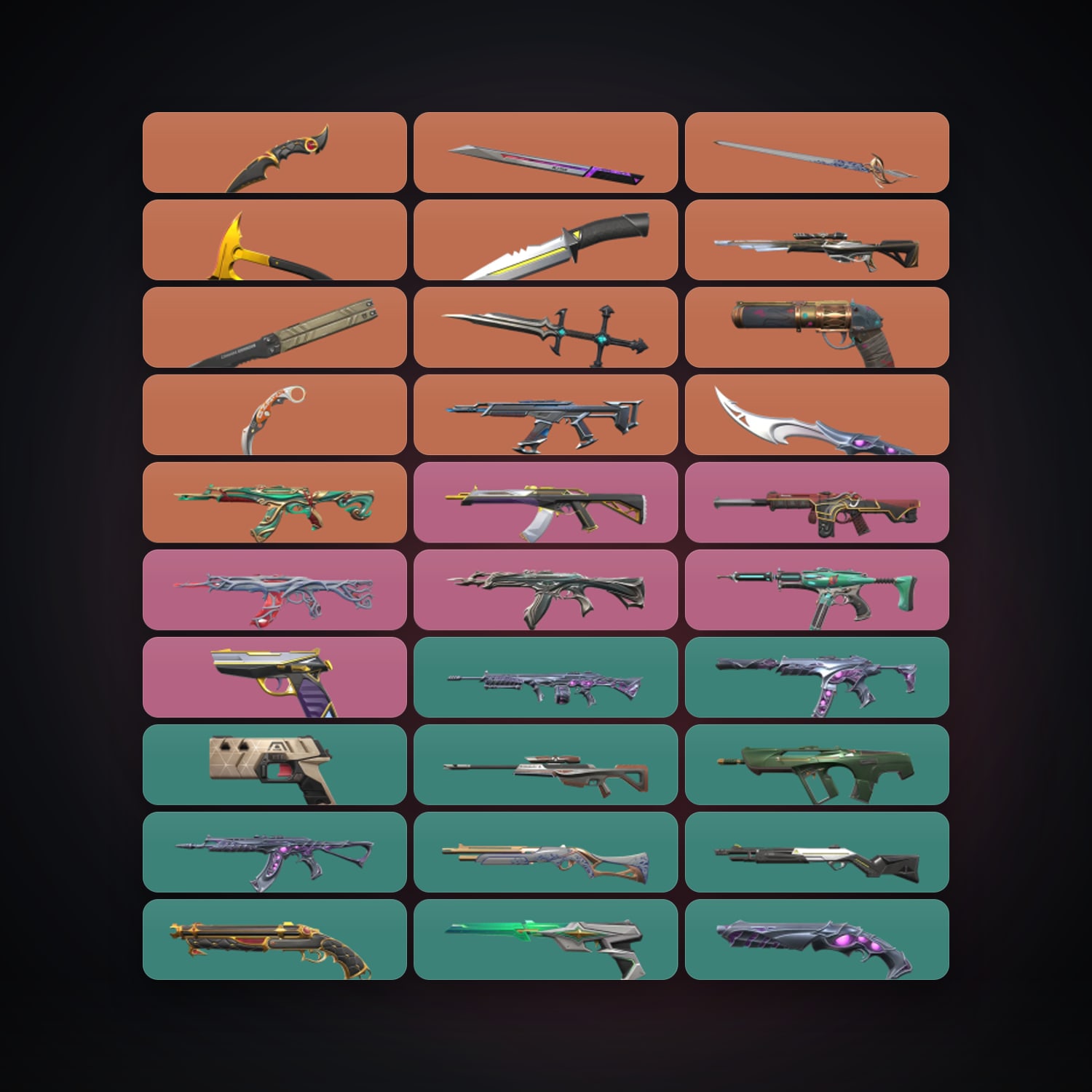 EU Gold 2 locker — 9 knives, 149 skins, lvl 496 — HabibiAccounts