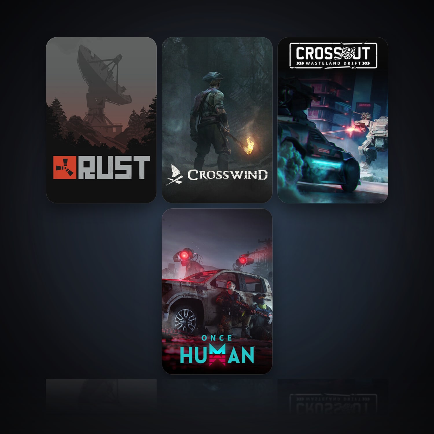 Rust & Windrose | 12 Games | Clean — HabibiAccounts