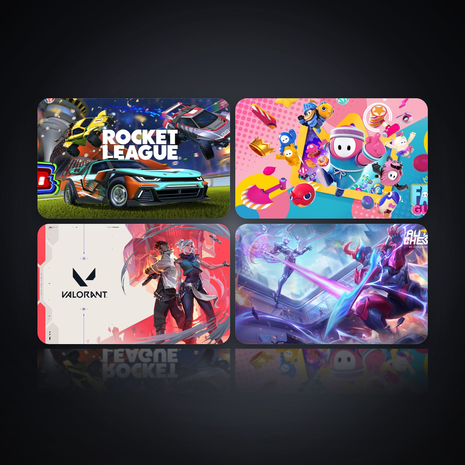 Rocket League & Fall Guys | 4 Games — HabibiAccounts