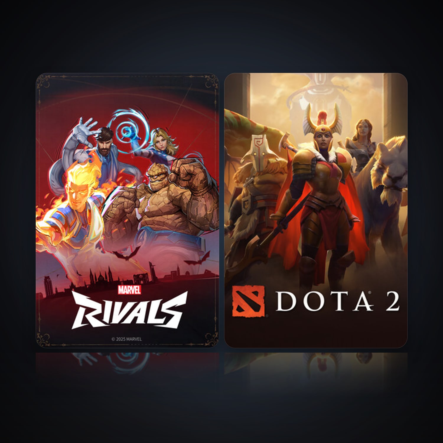 Marvel Rivals & Dota 2 — HabibiAccounts