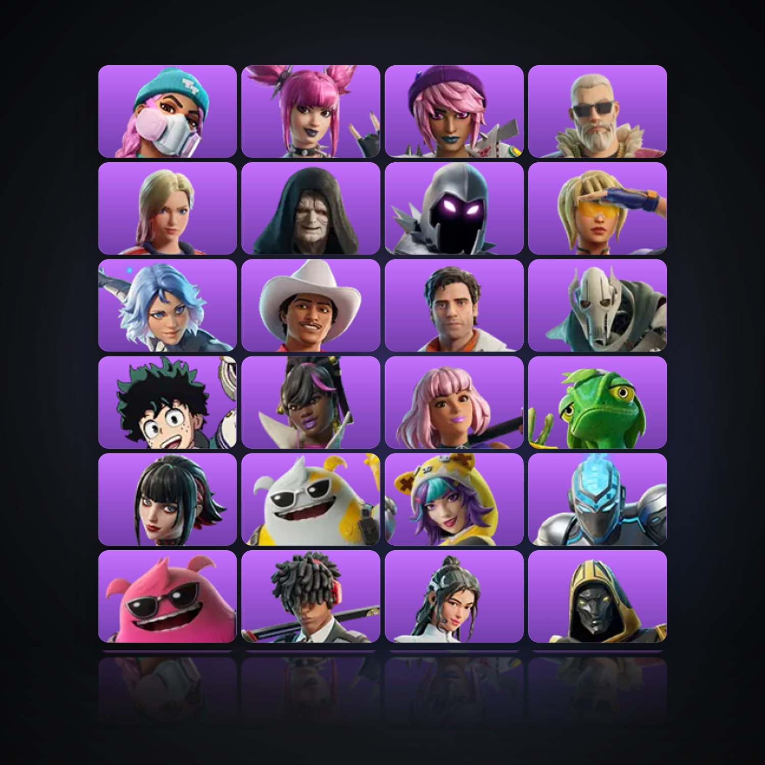 Fortnite | 47 Skins | 400 V-Bucks | Level 1233 | 73 Wins — HabibiAccounts