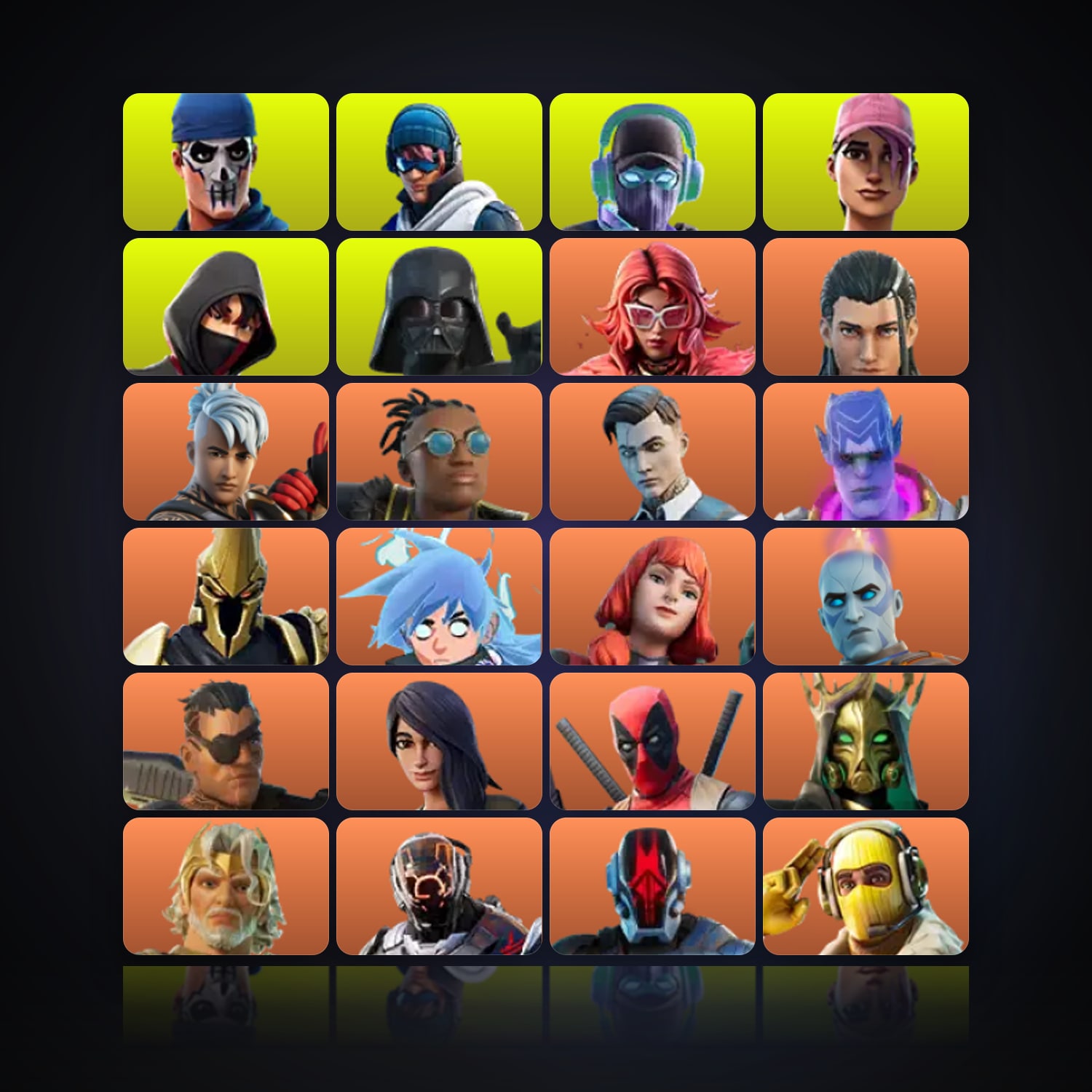 Fortnite | 221 Skins | 200 V-Bucks | Level 6563 | 670 Wins — HabibiAccounts