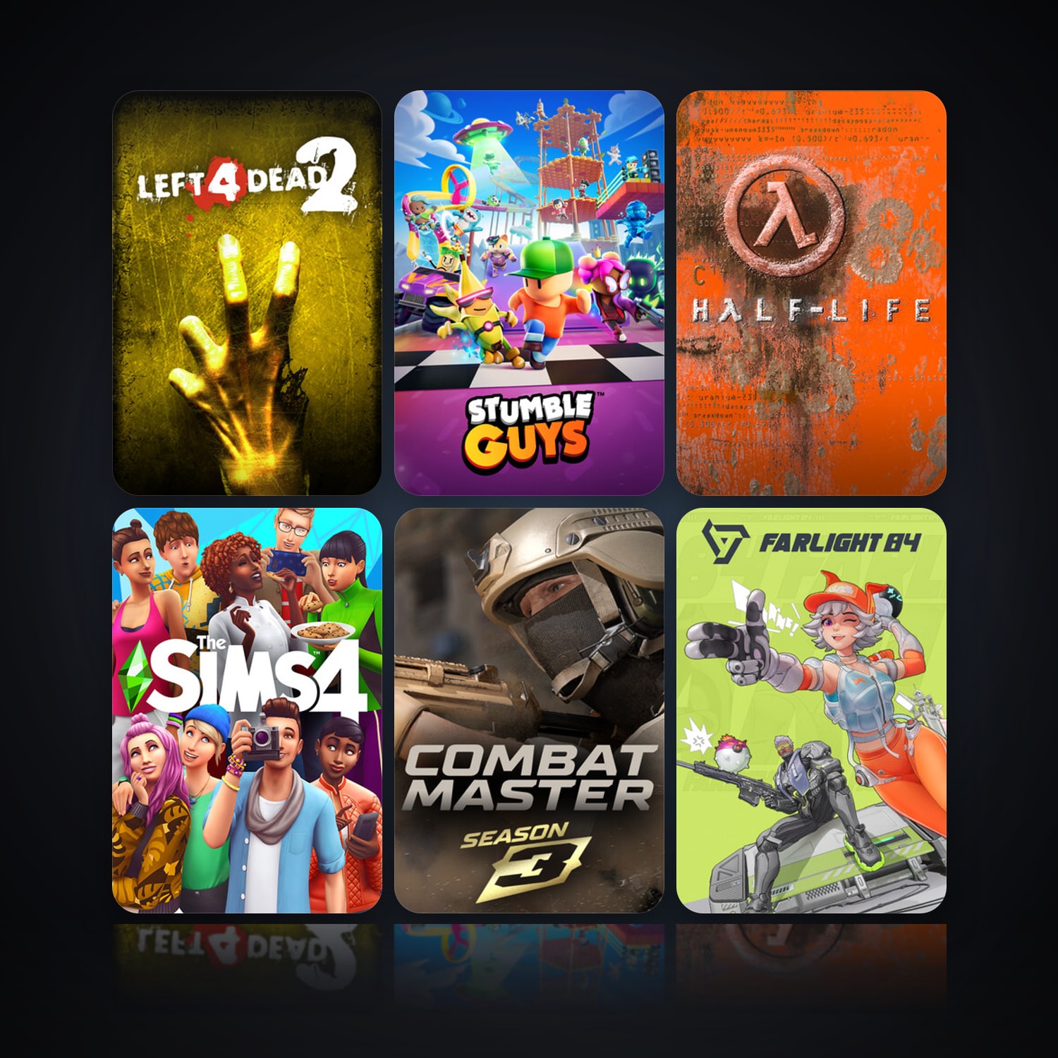 Left 4 Dead 2 & Stumble Guys | 26 Games | Clean — HabibiAccounts